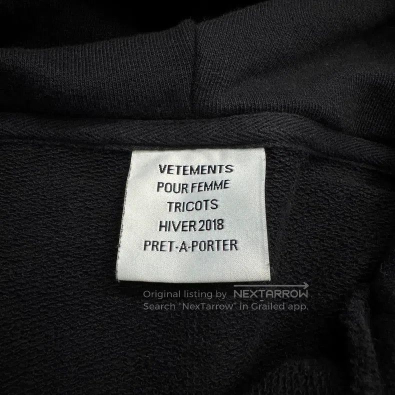 Vetements Vetements hoodie Size US S / EU 44-46 / 1 - 3 Thumbnail