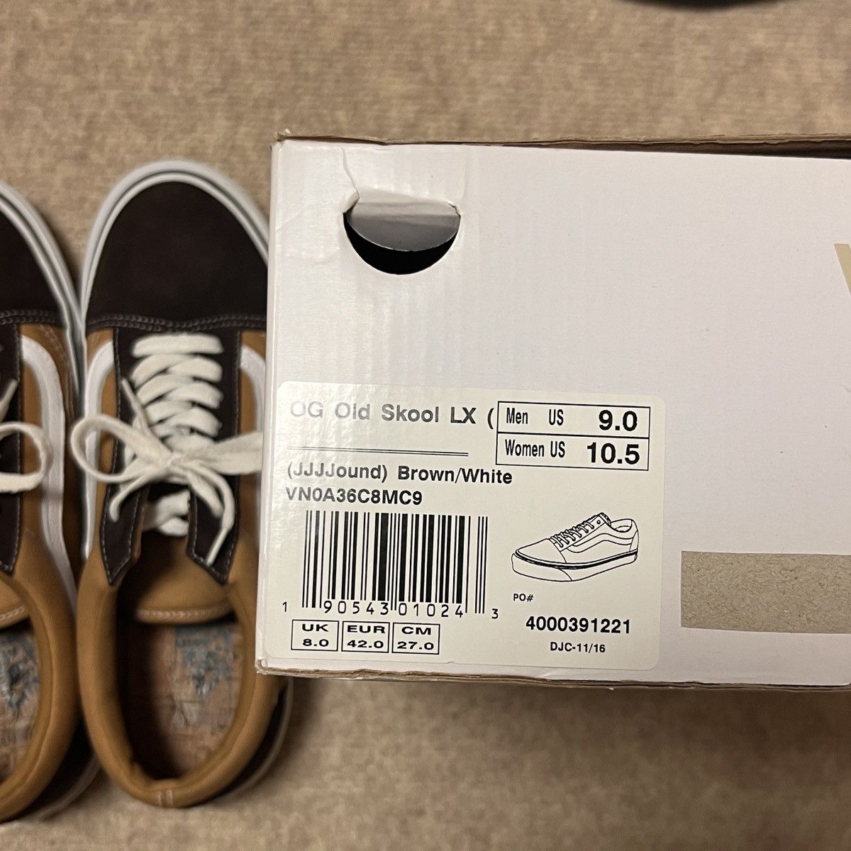 JJJJound × Vans JJJJound X Vans Old School OG 2017 Size US 9 / EU 42 - 6 Thumbnail