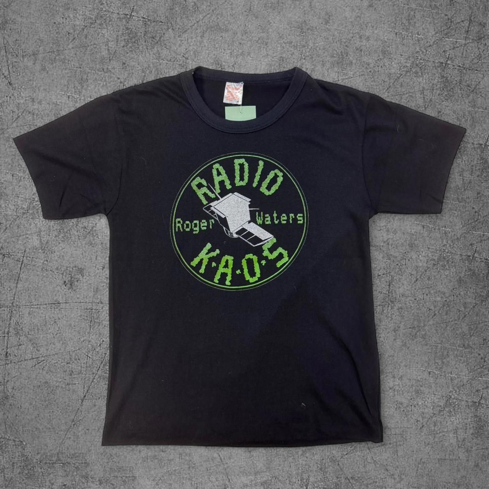Band Tees 80s Roger Waters Radio Kaos Pink Floyd Tee Size US M / EU 48-50 / 2 - 1 Thumbnail