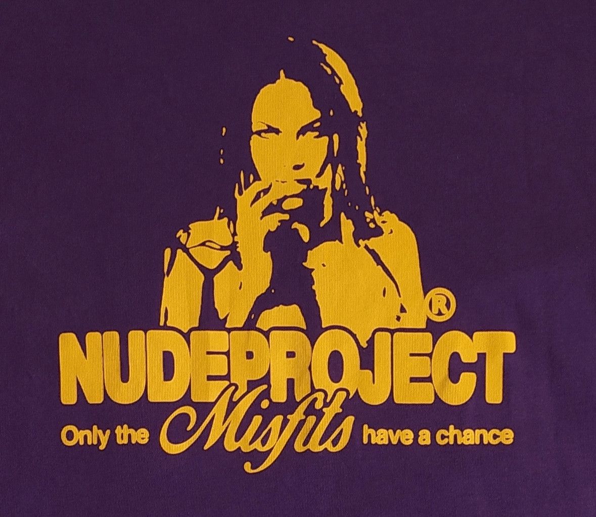 Other Nude Project purpule Misfits graphic t-shirt XL Size US XL / EU 56 / 4 - 3 Thumbnail