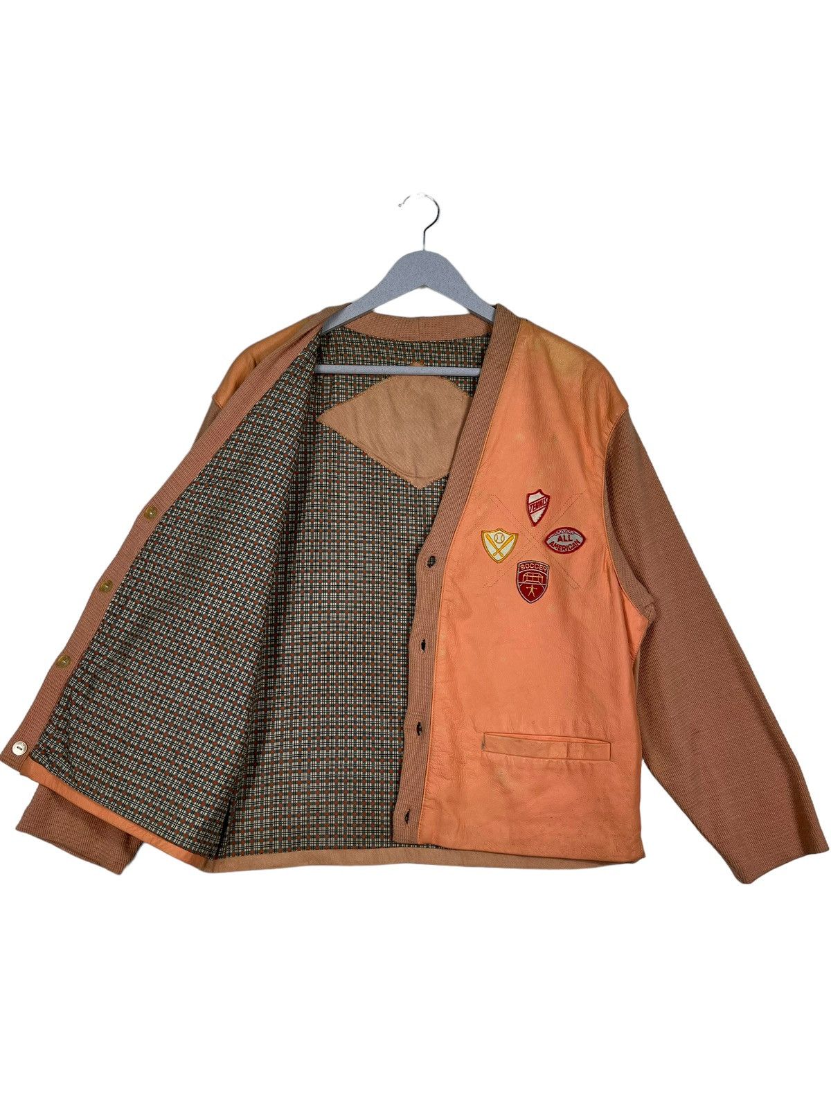 Other 🔥 80s VINTAGE HYBRID CARDIGAN JACKET MADE IN FRANCE Size US M / EU 48-50 / 2 - 9 Thumbnail