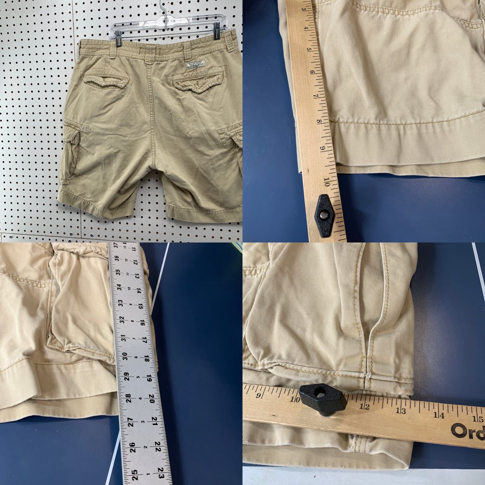 Polo Ralph Lauren VINTAGE Polo Ralph Lauren Military Cargo Shorts Mens XS? Size US L / EU 52-54 / 3 - 9 Thumbnail