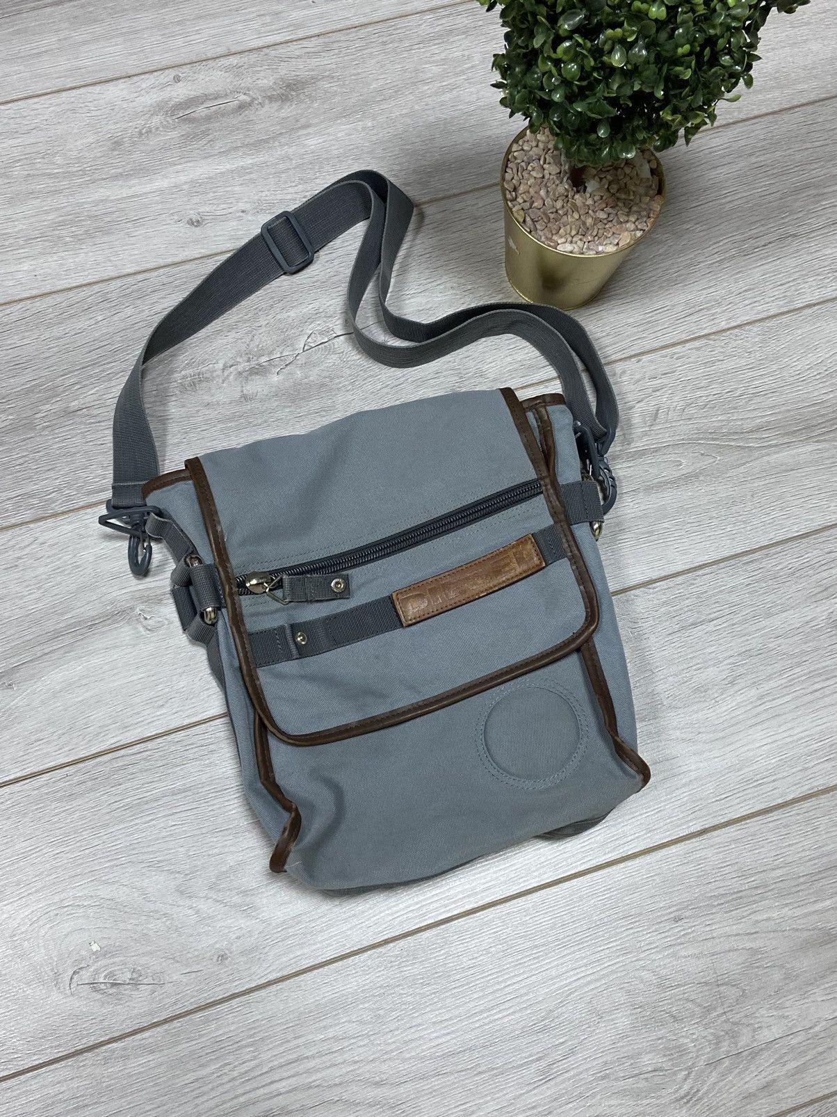 Diesel Diesel vintage leather insert shoulder bag Size ONE SIZE - 1 Thumbnail