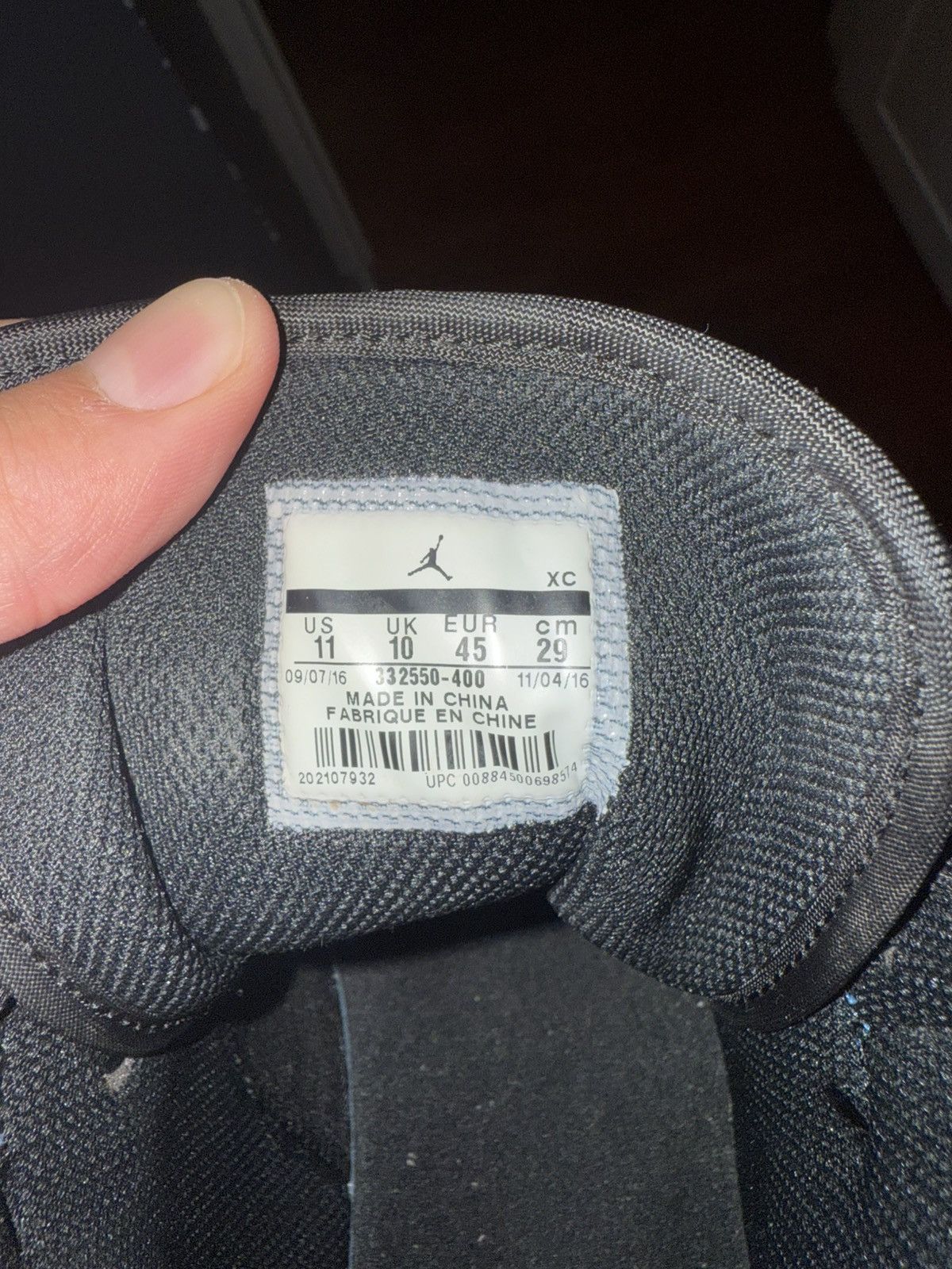 Jordan Brand Jordan 1 Retro High Rare Air Soar Size US 11 / EU 44 - 6 Thumbnail