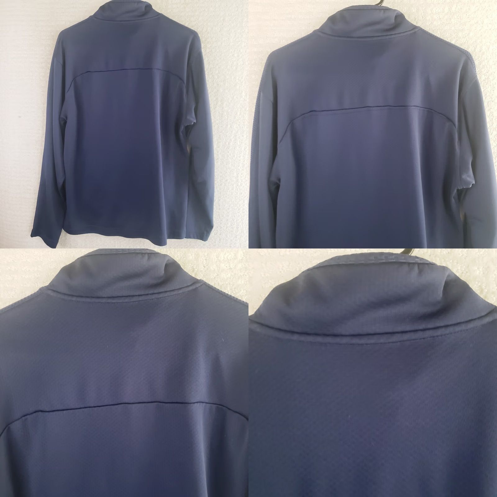 Nike Nike Naval Academy Men's Quarter Zip Pullover Long Sleeve Navy Blue 1/4 Zip Size US S / EU 44-46 / 1 - 9 Thumbnail