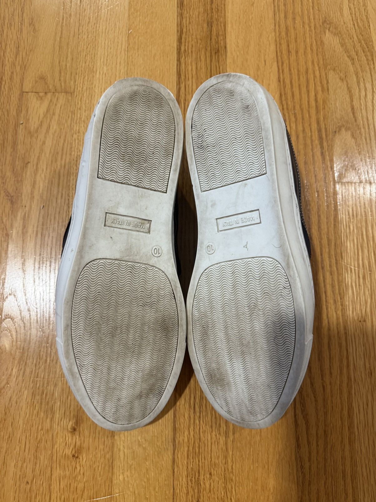 Saks Fifth Avenue Saks Fifth Avenue Men’s Slip-On Leather Shoes Size 10 Size US 10 / EU 43 - 2 Thumbnail