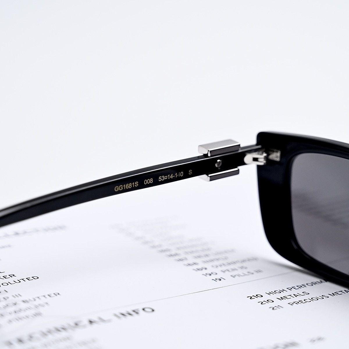 Gucci GUCCI GG1681S SUNGLASSES Size ONE SIZE - 4 Thumbnail