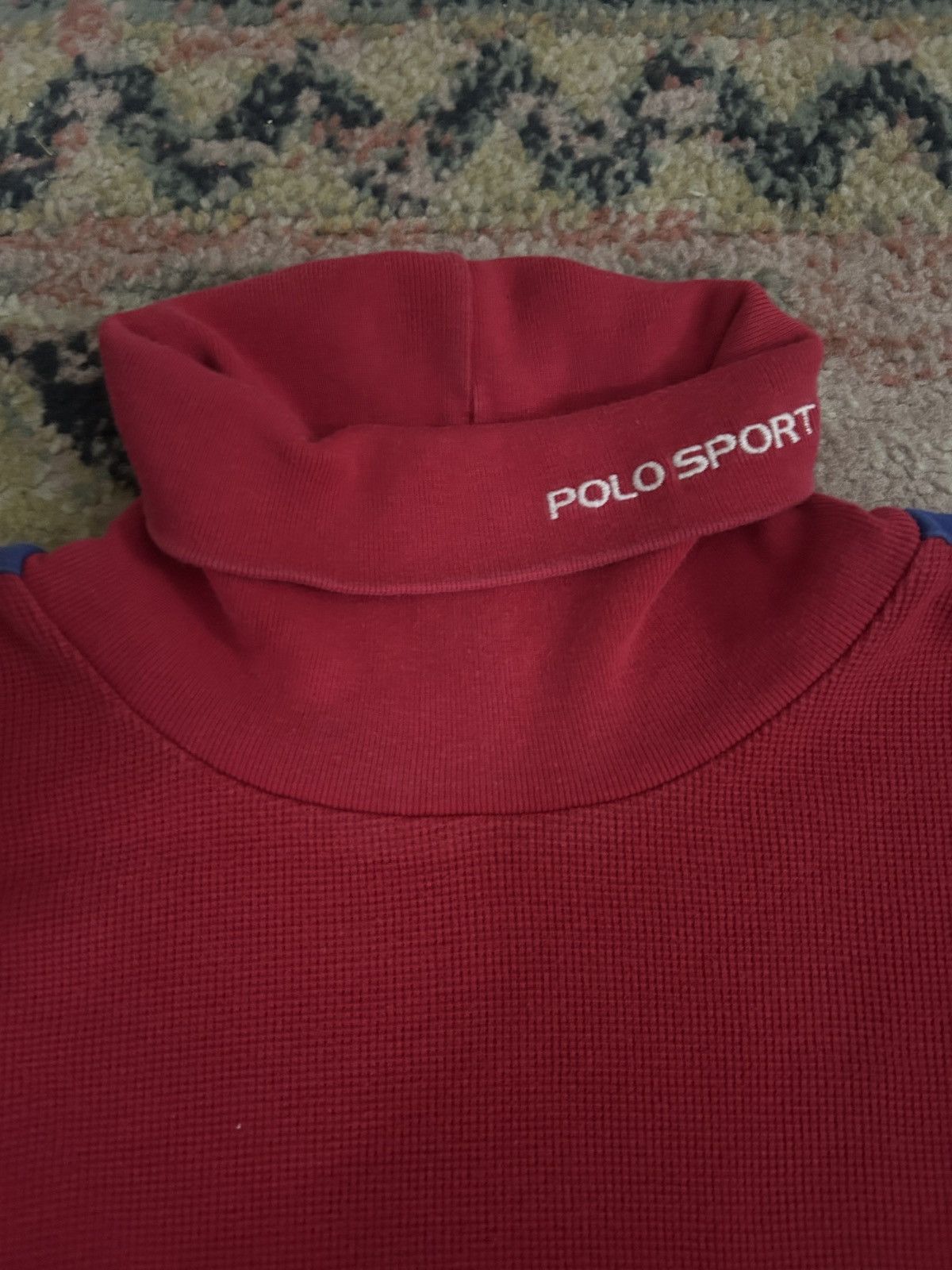 Polo Ralph Lauren Vtg 90s Polo Sport Ralph Lauren Arctic Challenge Turtleneck Size US XL / EU 56 / 4 - 2 Thumbnail
