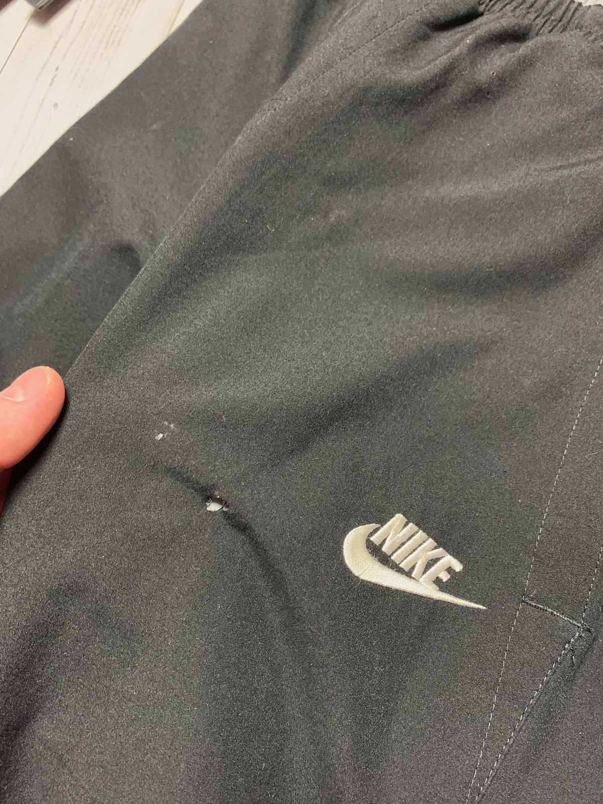 Nike × Vintage Vintage Nike drill pants Y2K logo joggers size S Size US 30 / EU 46 - 4 Thumbnail