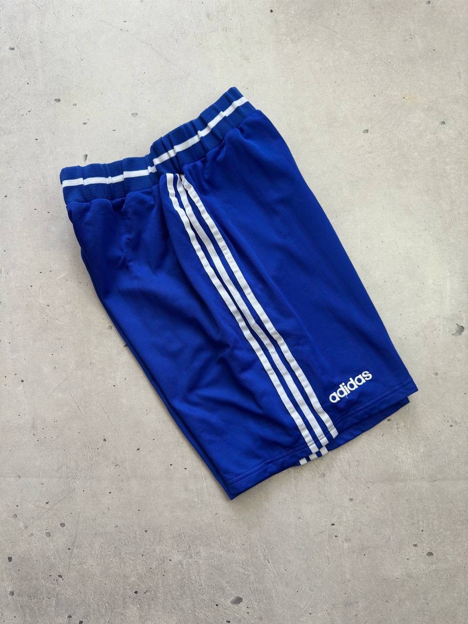 Adidas Vintage Adidas 3-Stripes Athletic Shorts Men’s Large Blue Size US 34 / EU 50 - 1 Thumbnail