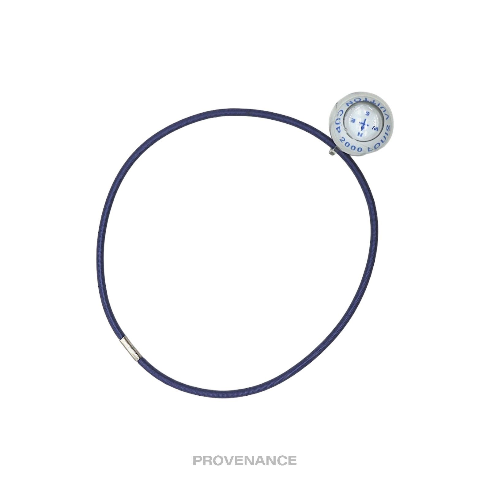 Louis Vuitton 🔴 Louis Vuitton Cup 2000 Compass 360 Necklace - Blue Size ONE SIZE - 3 Thumbnail