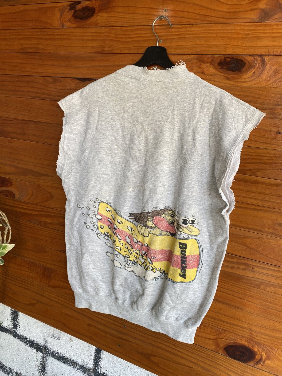Vintage Vintage 1988 Tultex Sleeveless Sweatshirt Buckley Designs Size US L / EU 52-54 / 3 - 14 Thumbnail