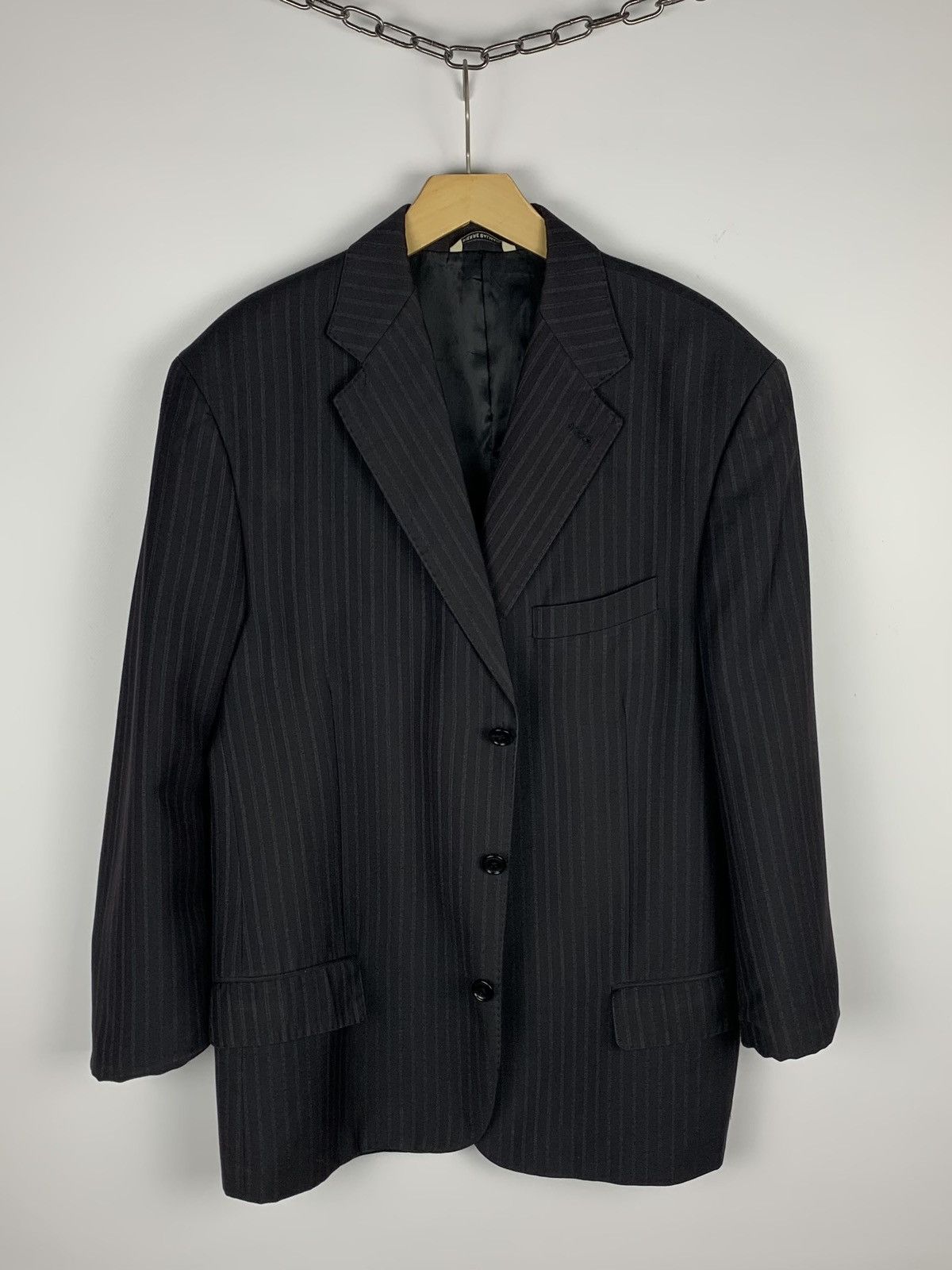 Balmain Vintage Pierre Balmain Paris Blazer Size 38 Three Buttons Size 48S - 11 Thumbnail