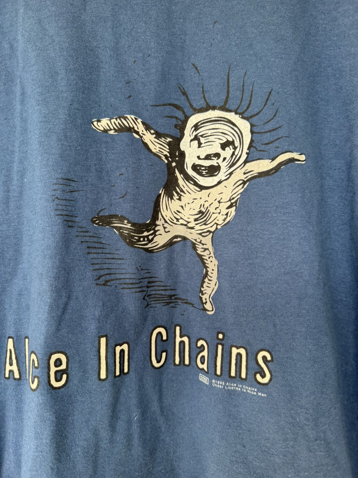 Vintage 1995 Alice In Chains Shirt Size US XL / EU 56 / 4 - 2 Thumbnail