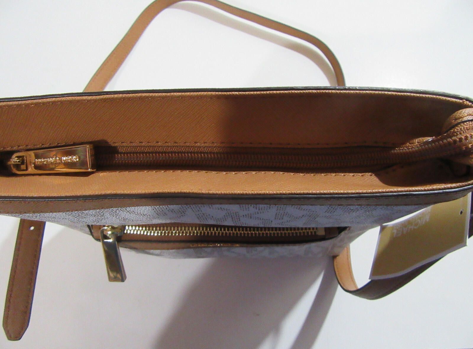 Michael Kors Michael Kors Morgan Medium Messenger Crossbody Bag Vanilla Size ONE SIZE - 10 Thumbnail
