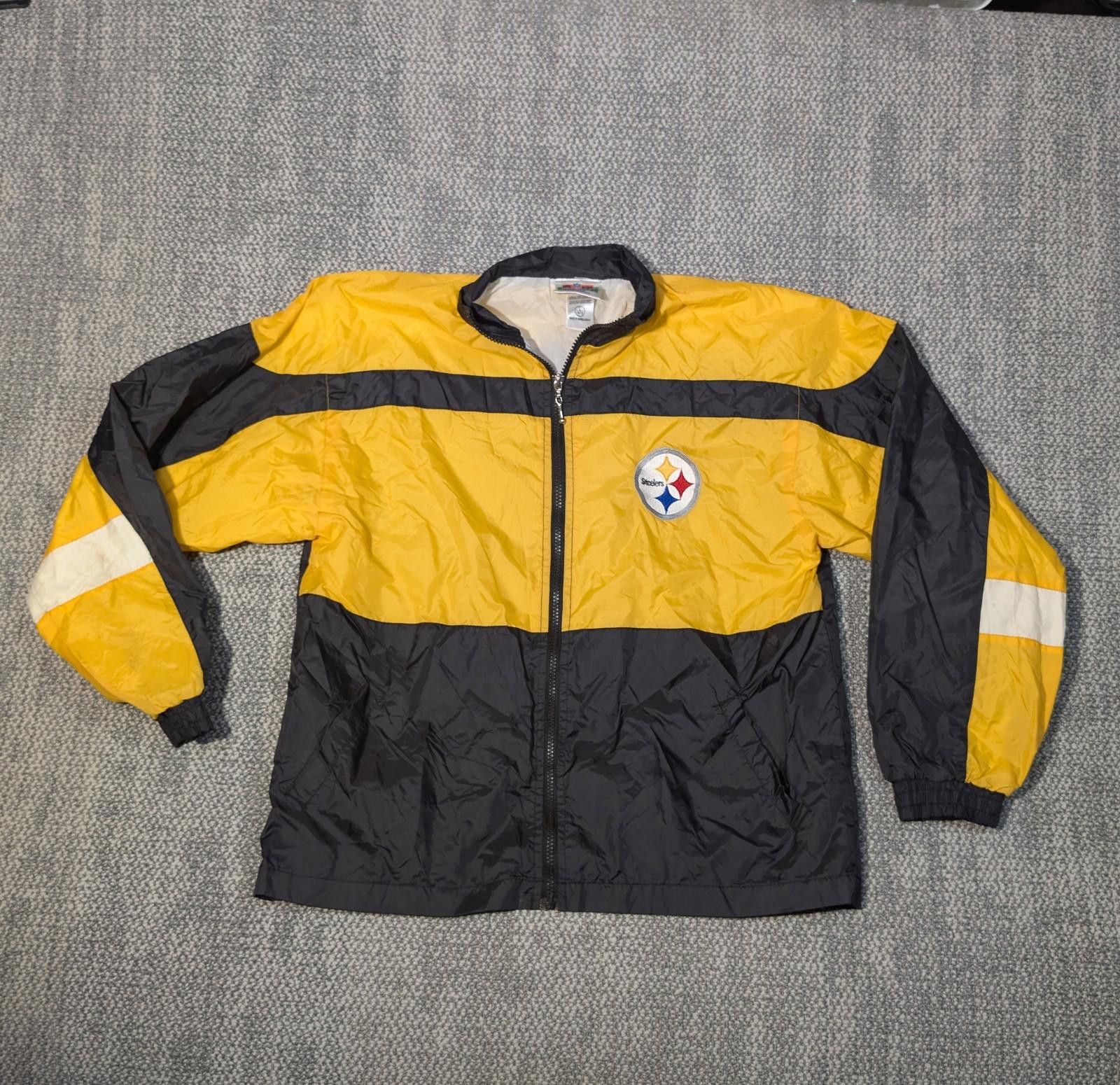 NFL NFL Kids Touchdown Zone Official Steelers Wind Breaker Size ONE SIZE - 1 Thumbnail