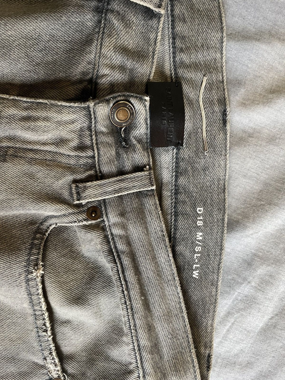 Saint Laurent Paris Saint laurent paris d18 ss18 Size US 30 / EU 46 - 4 Thumbnail