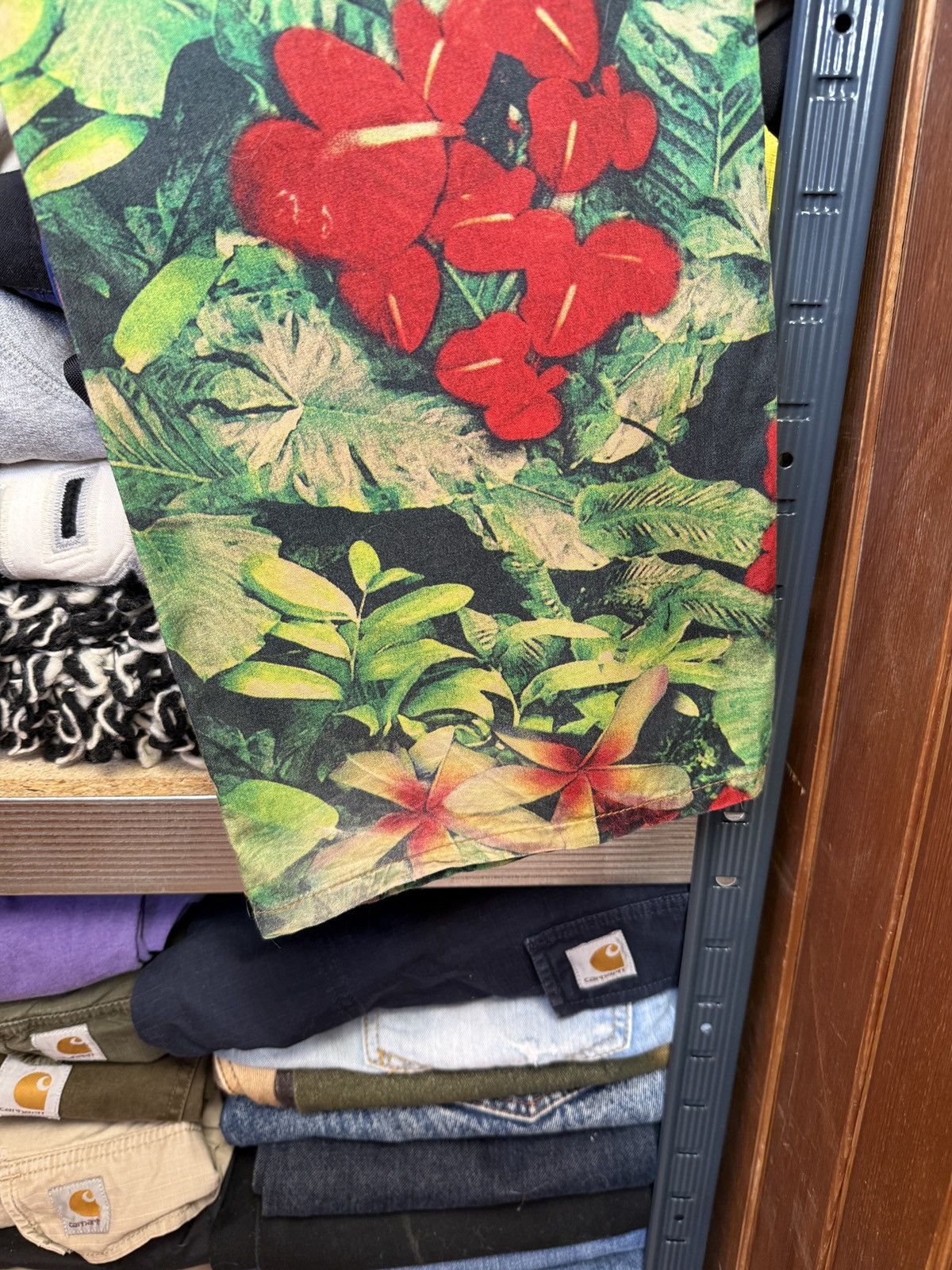 Dolce & Gabbana Vintage Dolce Gabbana Flowers Y2K Cropped Pants Hype Rare Size US 33 - 15 Thumbnail