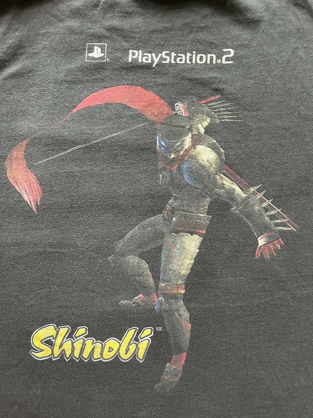 Alstyle Vintage 2000s Shinobi PS2 Sega Video Game Tee Size US XL / EU 56 / 4 - 5 Thumbnail