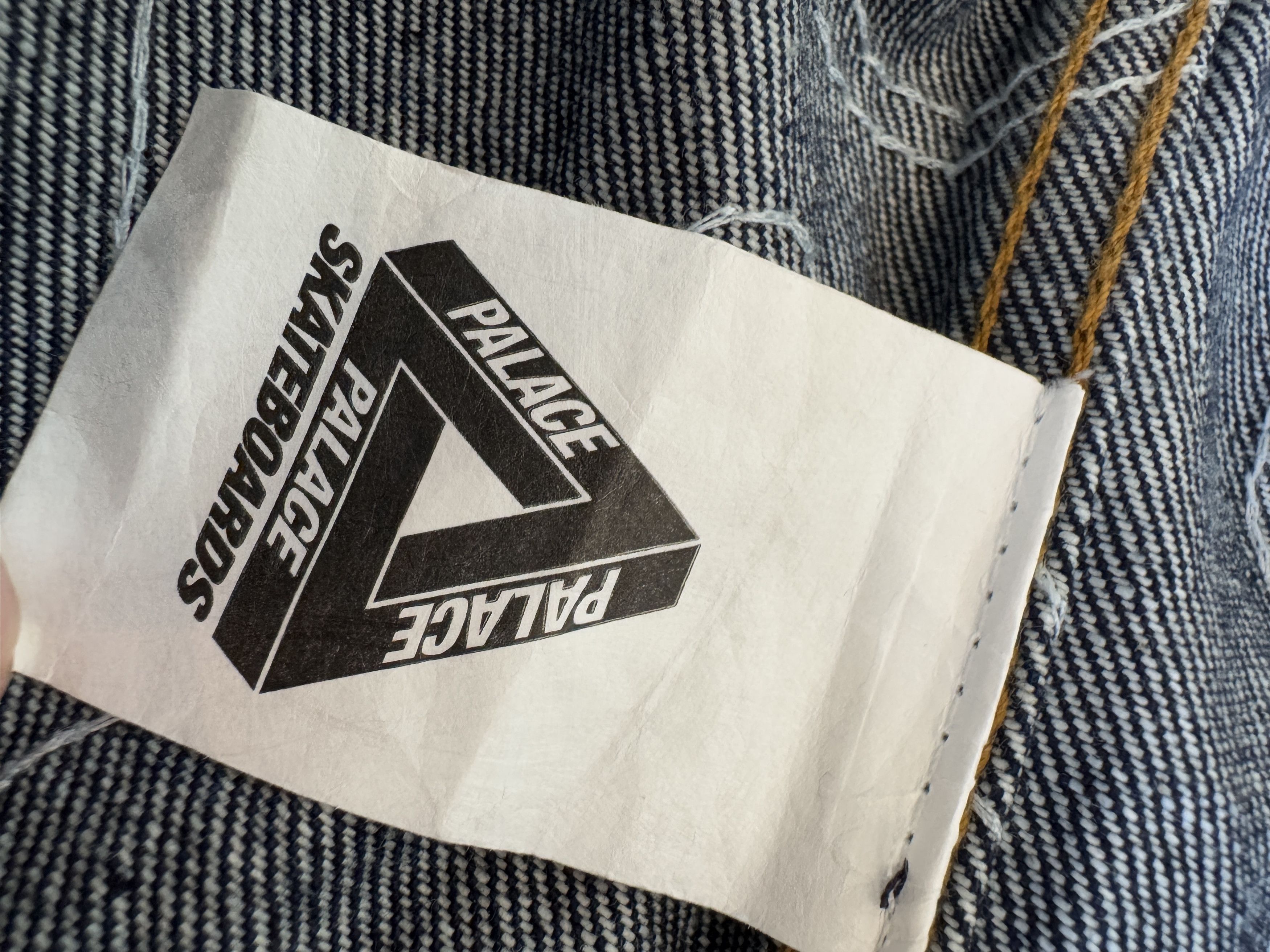 Palace Palace Splat Denim Jacket Embroidered Indigo Size US M / EU 48-50 / 2 - 11 Thumbnail