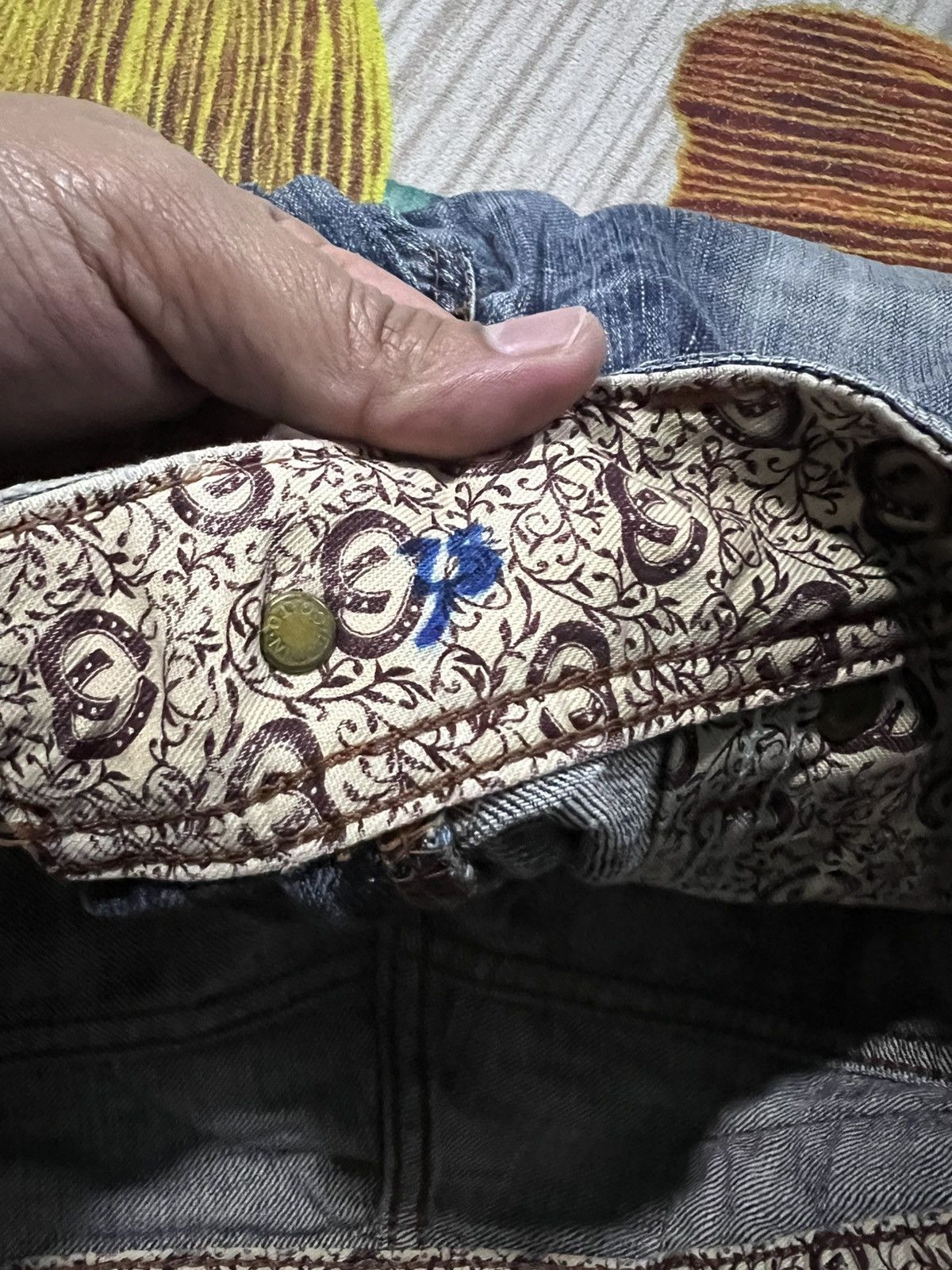 Edwin × If Six Was Nine × Seditionaries VINTAGE EDWIN 503 BLUE TRIP NICE FADED JEANS Size US 29 - 17 Thumbnail
