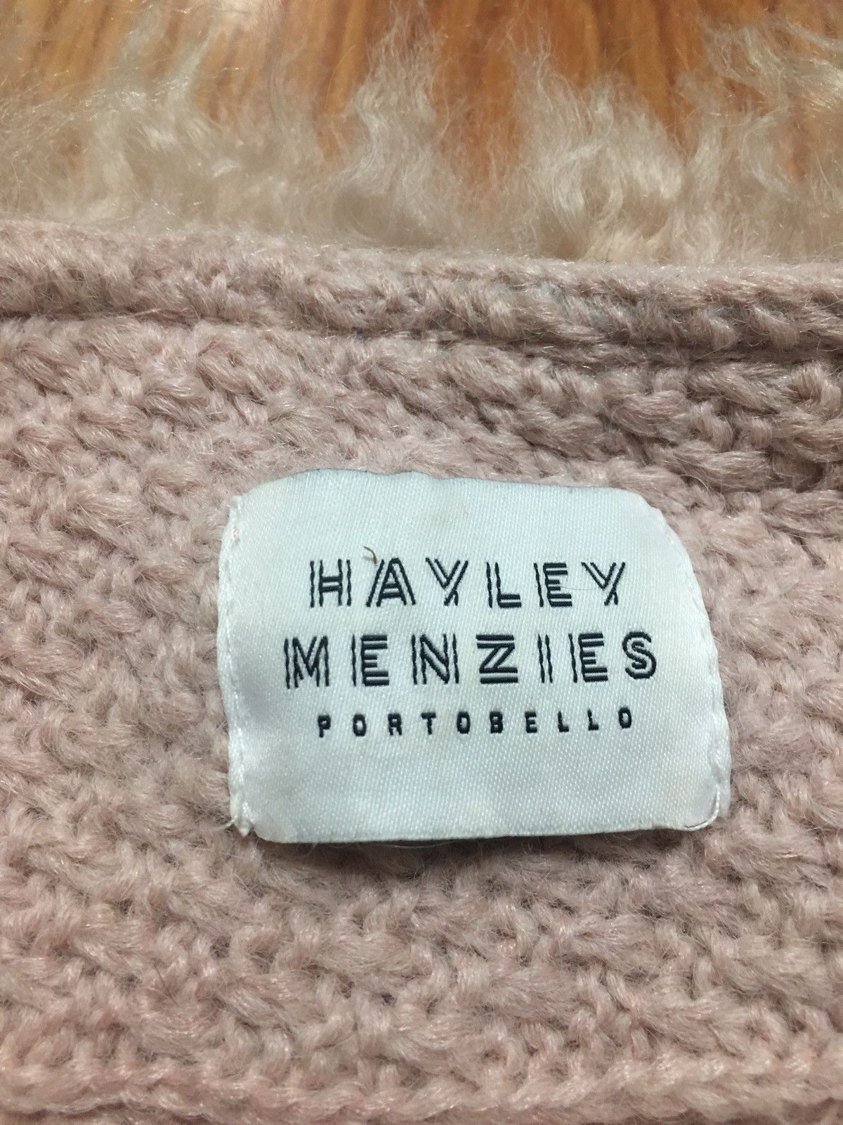 Designer Hayley Menzies Alpaca Knit FurTrim Long Cardigan Sweater Size ONE SIZE - 10 Thumbnail