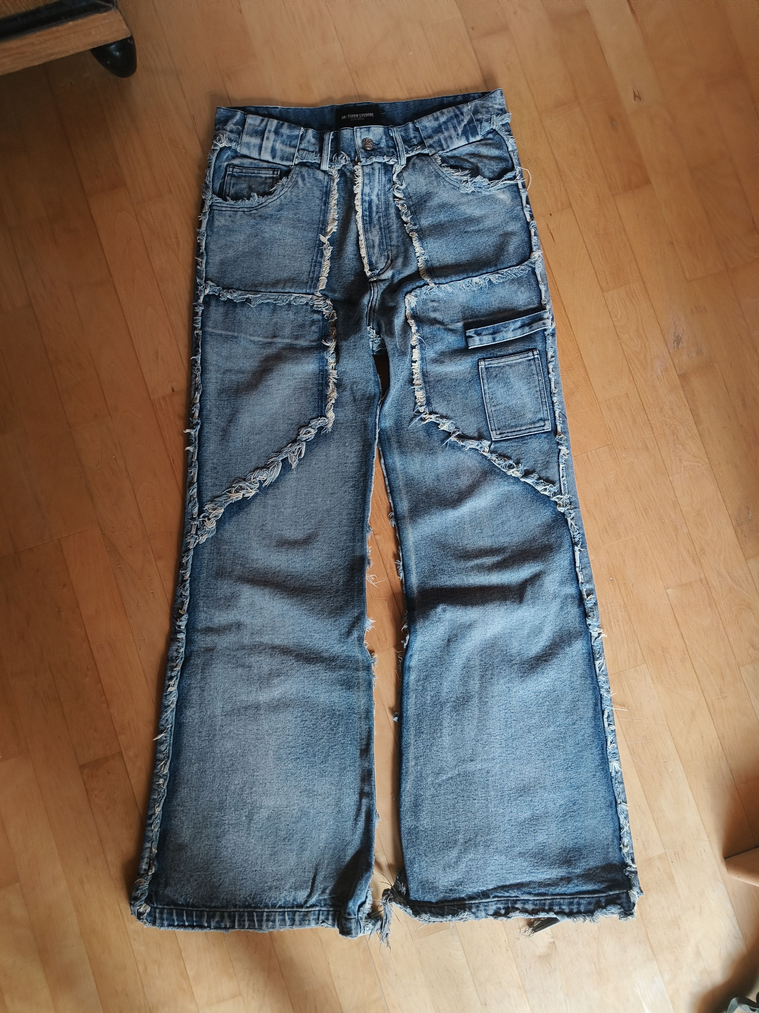 No Faith Studios Flared jeans Size US 34 / EU 50 - 1 Thumbnail