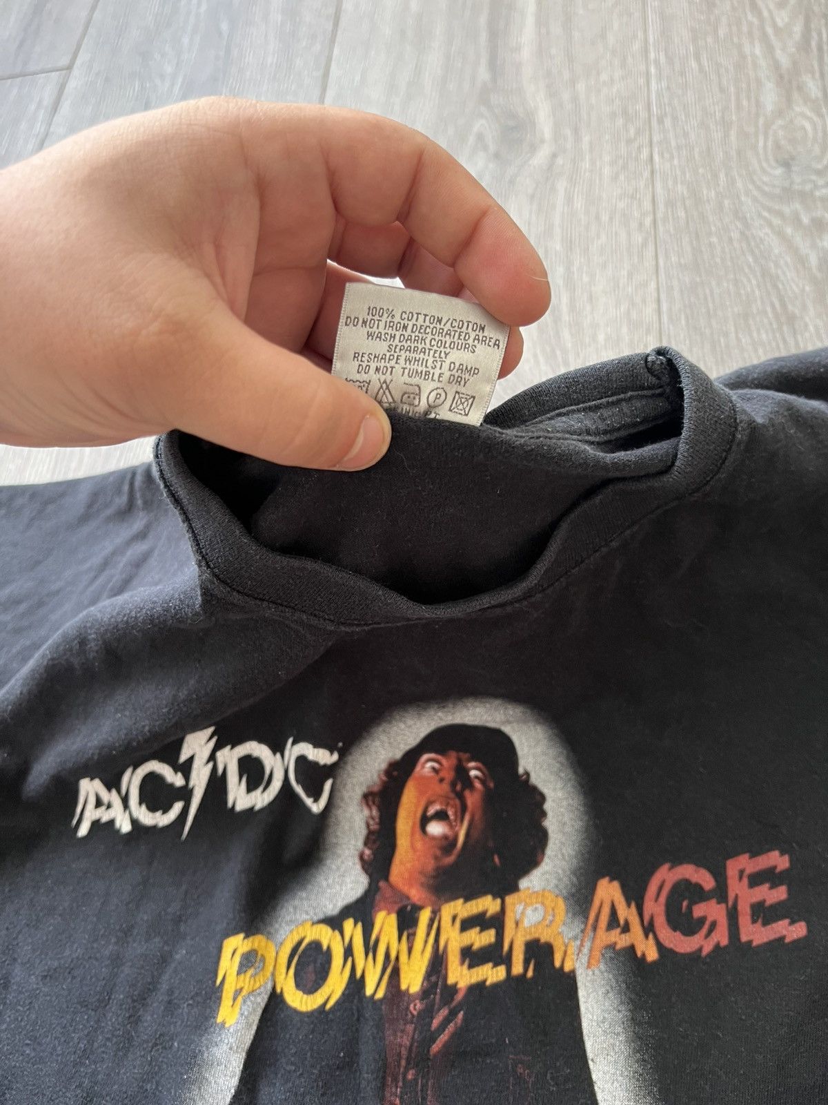 AC/DC Vintage Ac Dc T-Shirt 2003 Merch Band Size US M / EU 48-50 / 2 - 8 Thumbnail