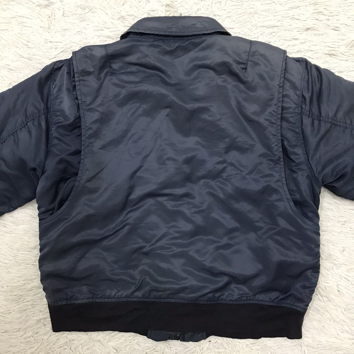 Vintage Sun Faded 🔥Vintage Ideal Zipper Bomber Jacket Size US M / EU 48-50 / 2 - 11 Thumbnail
