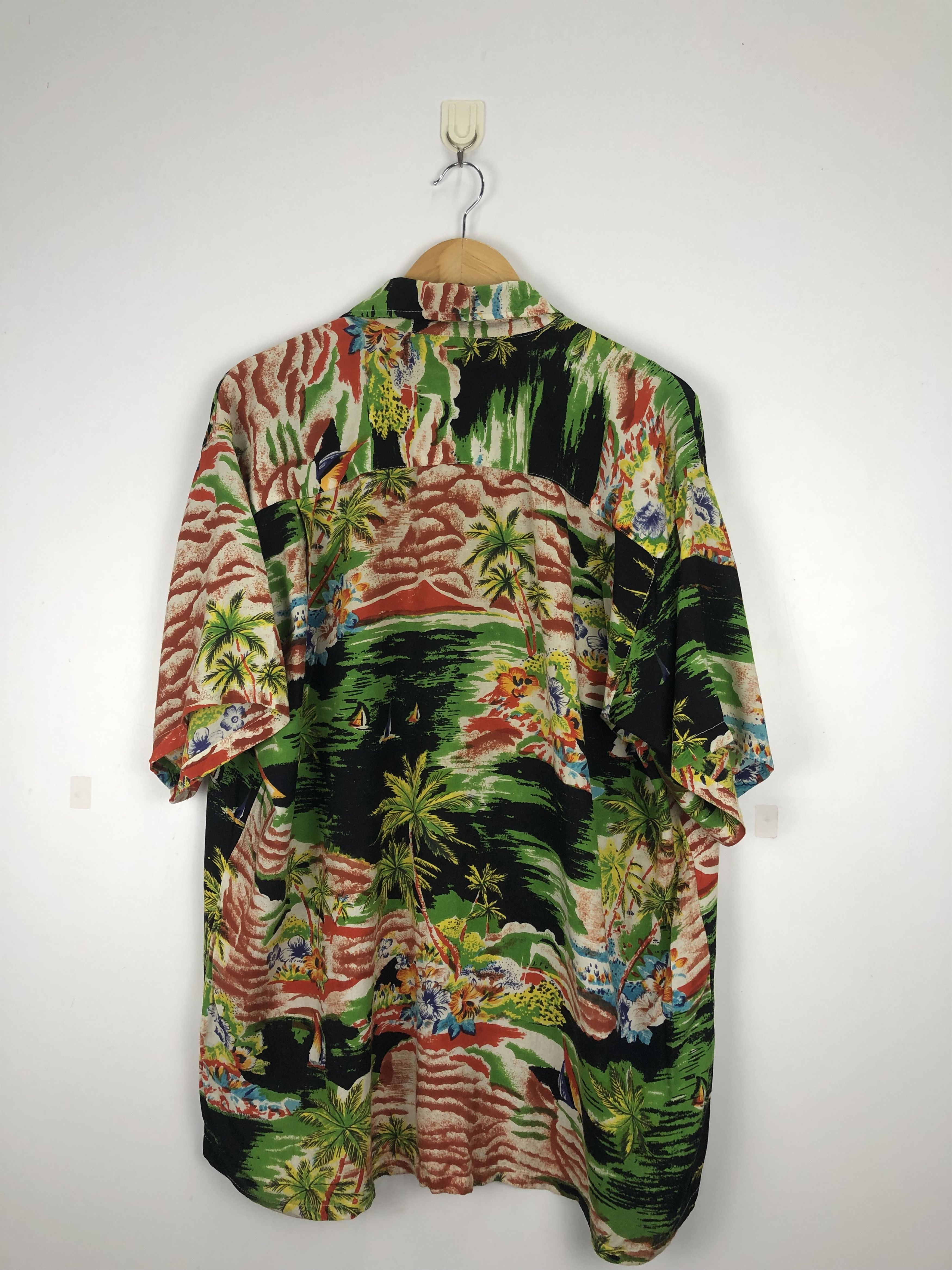 Vintage Vintage Hawaiian Sun Surf Rayon Motive Design TA0012 Size US L / EU 52-54 / 3 - 3 Thumbnail