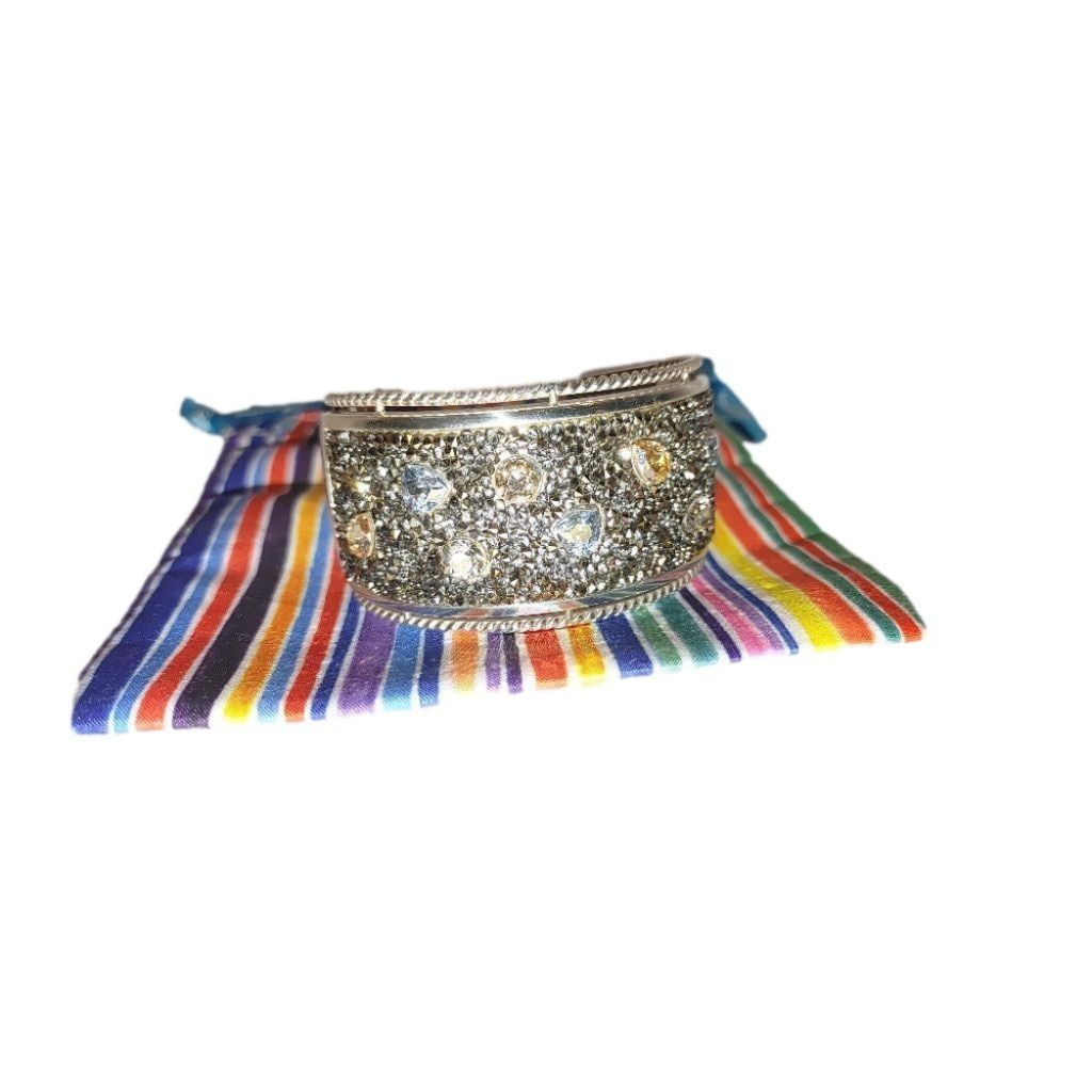 Brighton Brighton Crystal Rocks Bangle Size ONE SIZE - 1 Thumbnail