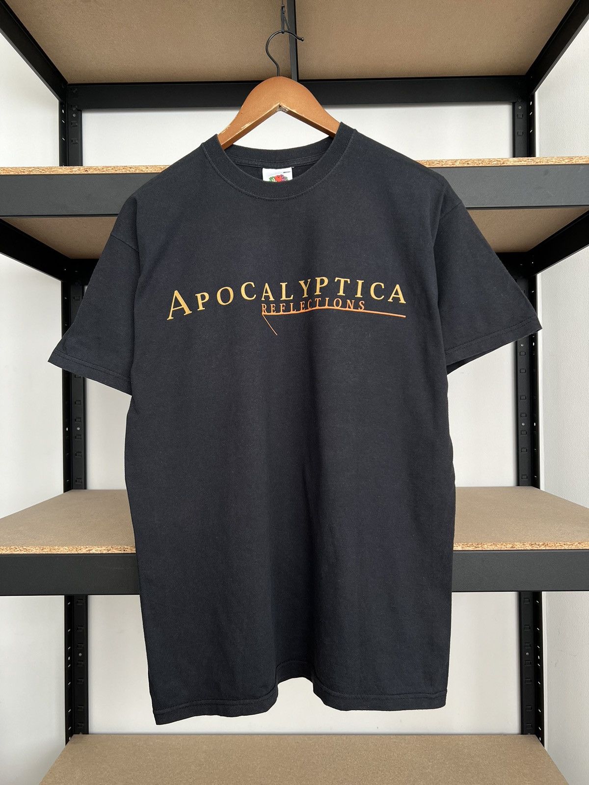 Band Tees Vintage 2000s Apocalyptica Reflections Black T-shirt Size US M / EU 48-50 / 2 - 2 Thumbnail
