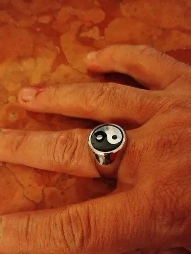 Jewelry Kobayashi x Riyo Yin Yang Symbol Ring ( Size 7 to 12 ) Size ONE SIZE - 2 Thumbnail