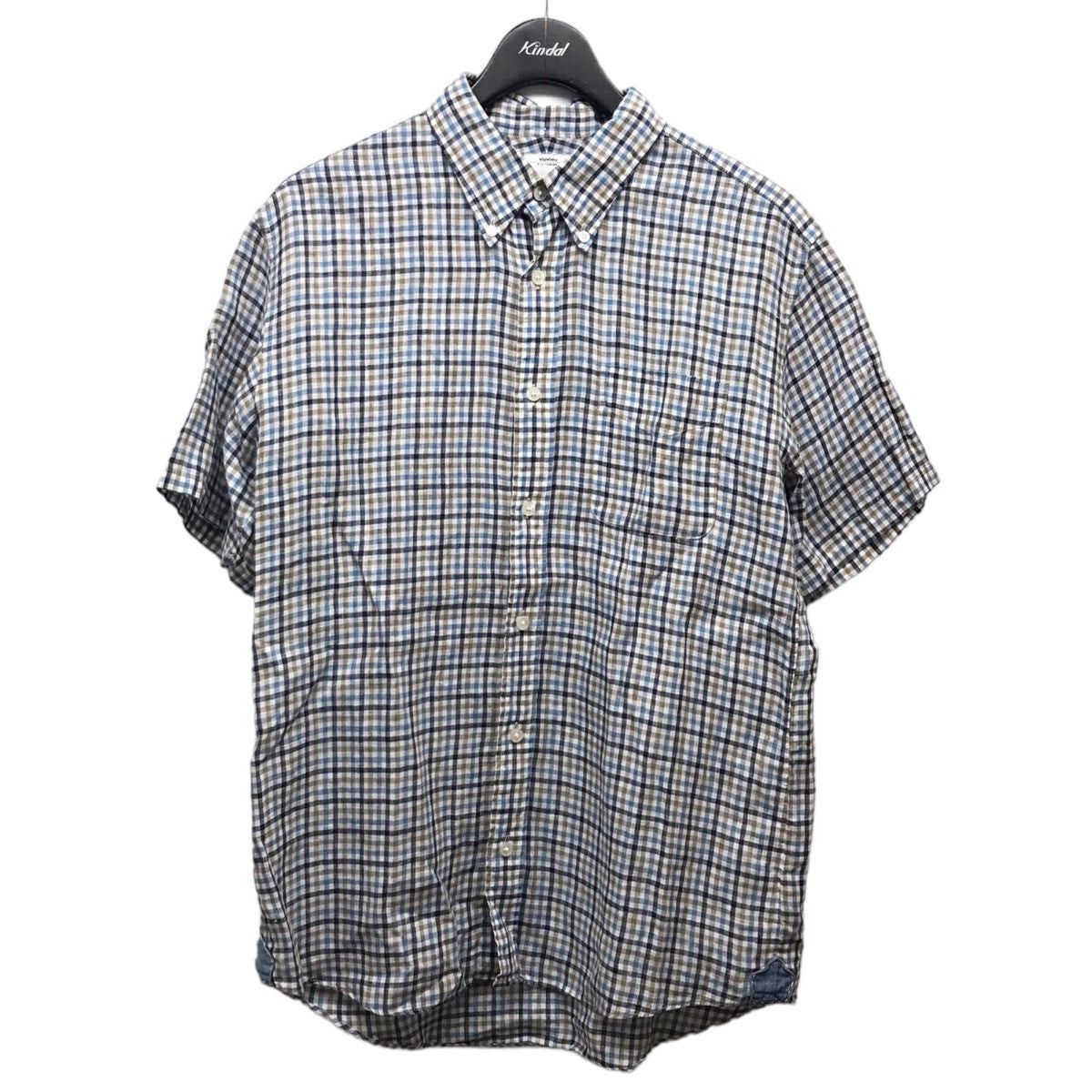 Visvim Linen check short sleeve shirt 0113305011006 Size US M / EU 48-50 / 2 - 1 Thumbnail