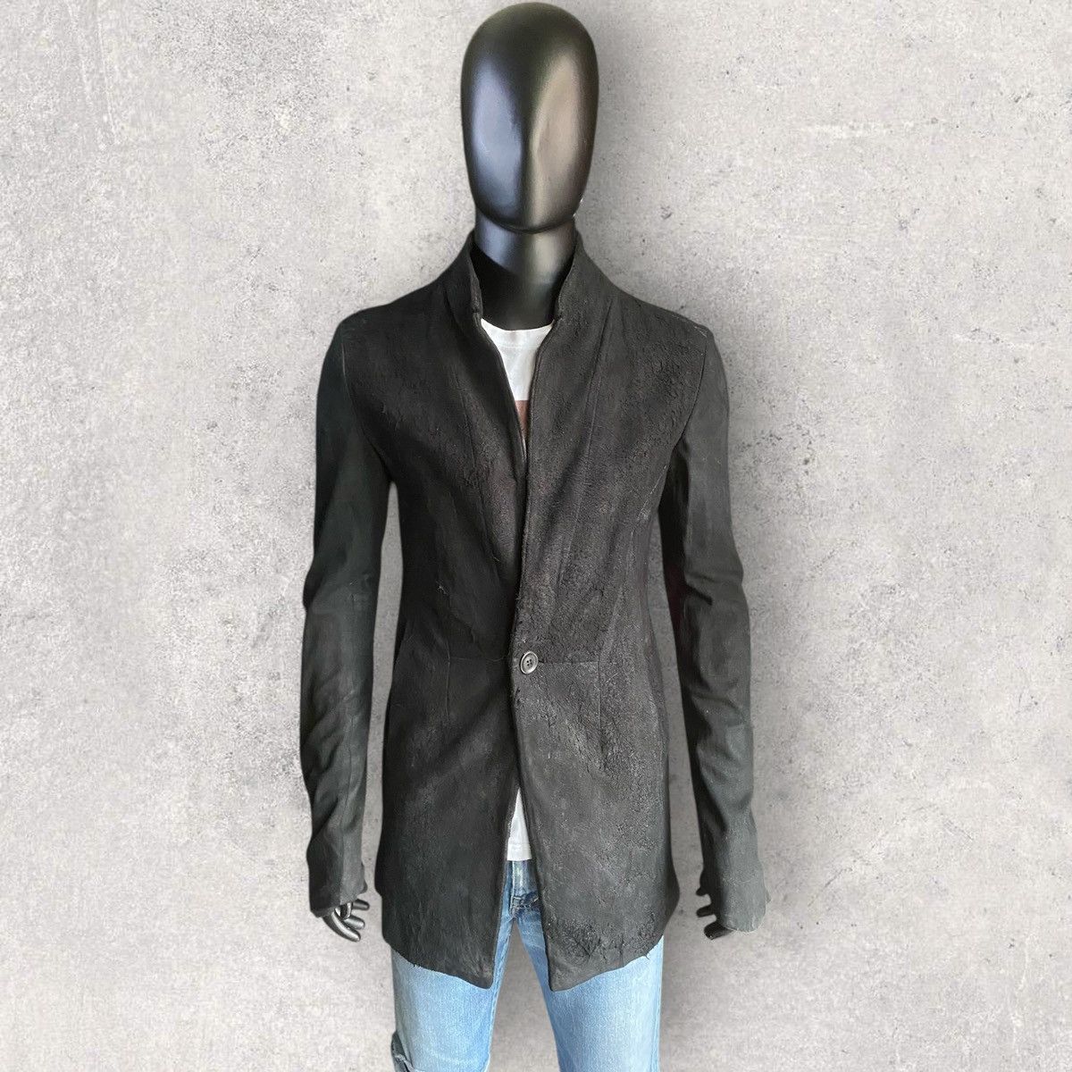 Julius FW13-14 “Crack” Leather Jacket Size US M / EU 48-50 / 2 - 8 Thumbnail