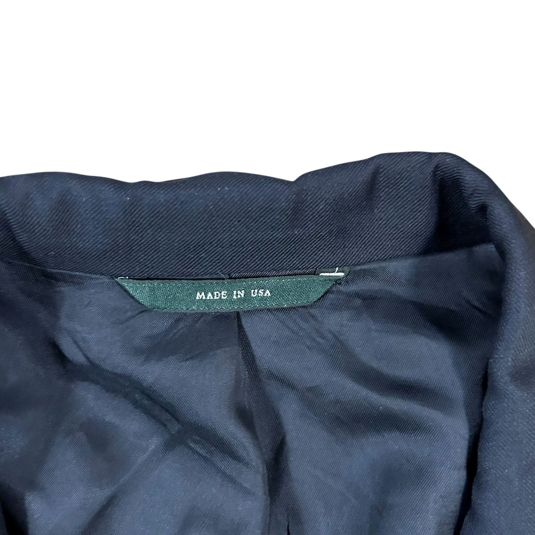 Brooks Brothers Brooks Brothers Blazer Wool 46 Solid Blue Jacket Regular Men Size 46R - 5 Thumbnail