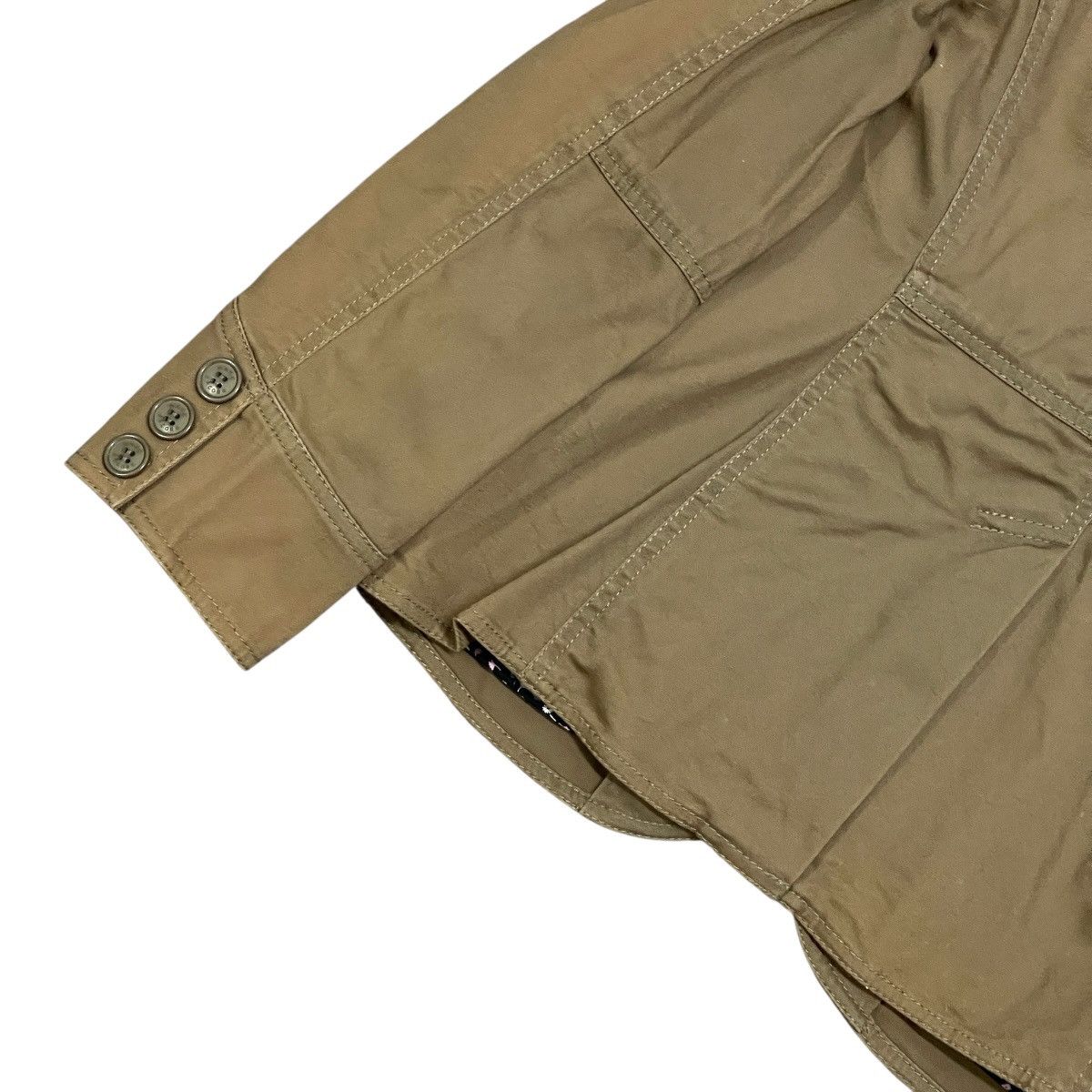 Marc Jacobs Marc Jacobs Y2k Khaki Utility Military Style Blazer Jacket Size XS / US 0-2 / IT 36-38 - 13 Thumbnail