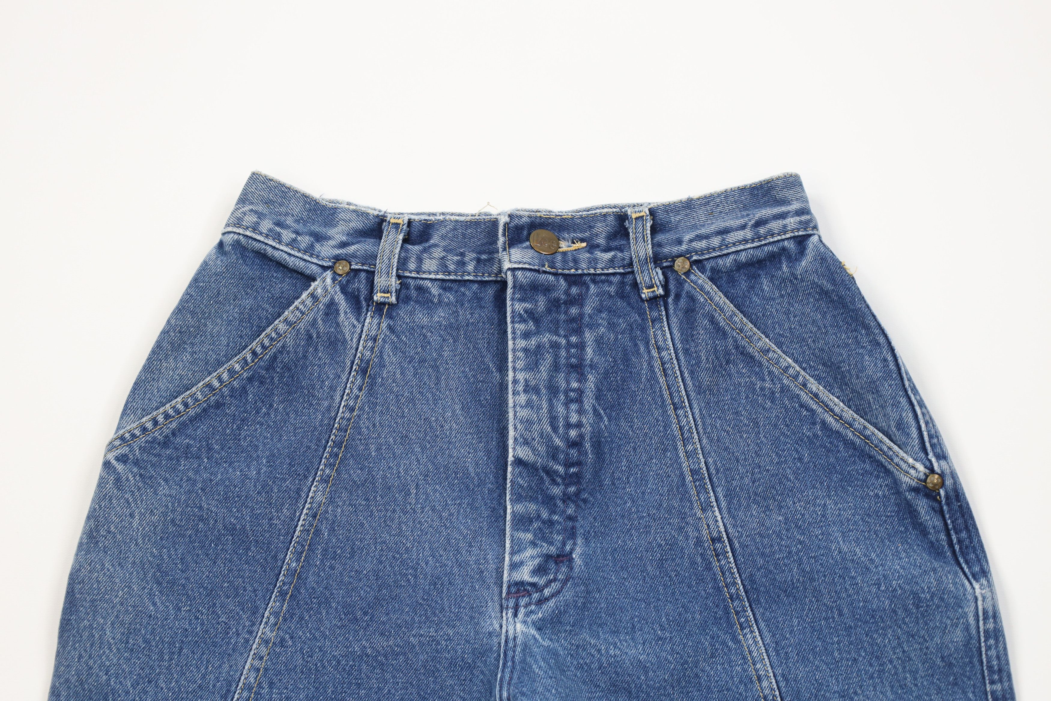 Lee Vintage 80s 90s Lee Relaxed Fit Tapered Leg Jeans Blue USA Size 32" / US 10 / IT 46 - 2 Thumbnail