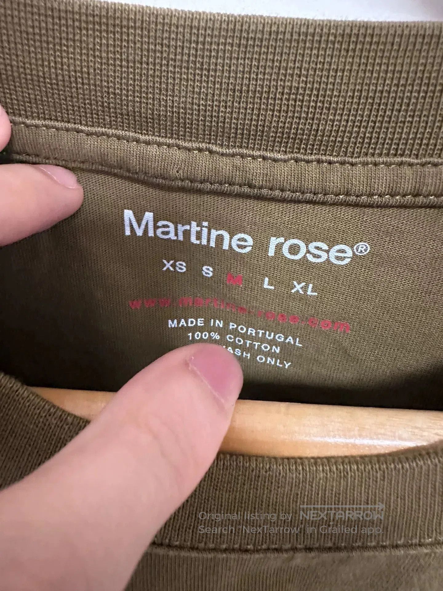 Martine Rose Martine Rose T-shirt for Unisex Fashion. Size US M / EU 48-50 / 2 - 3 Thumbnail