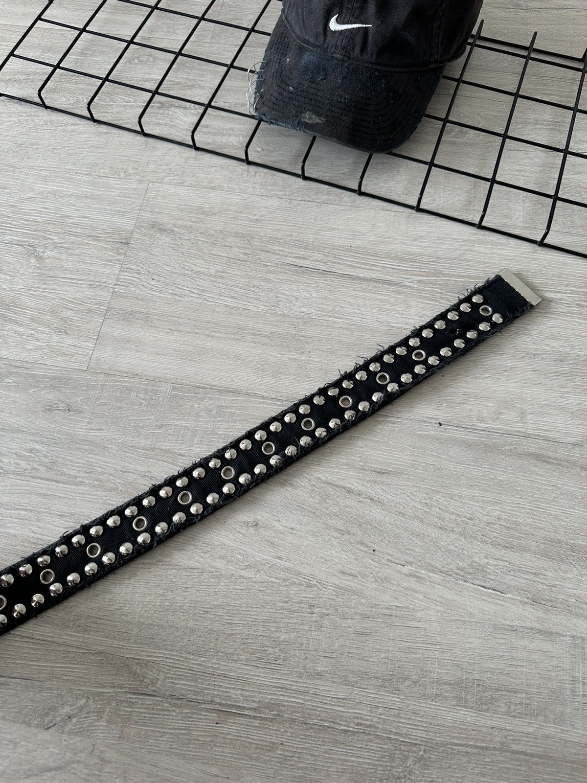 Japanese Brand × Vintage Vintage Rhinestones Distressed Y2K Belt Size ONE SIZE - 5 Thumbnail