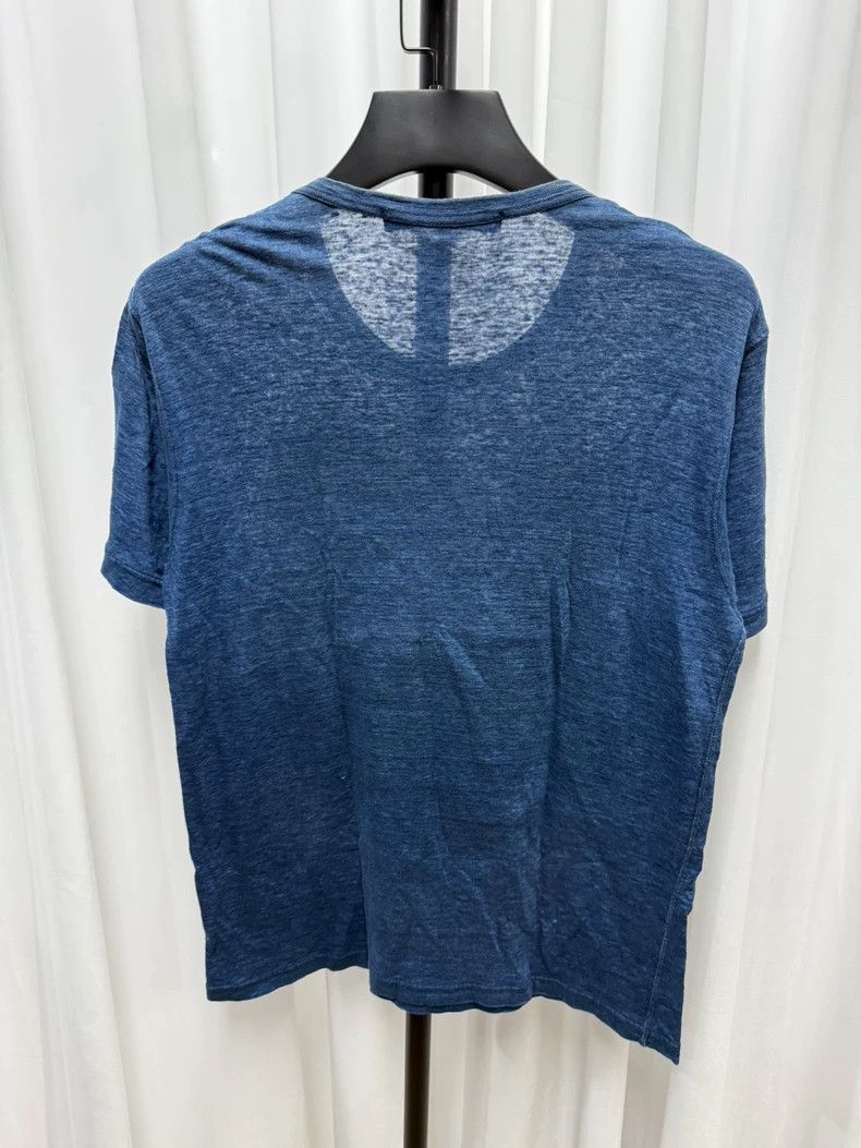 Junya Watanabe Junya watanabe Blue-dyed patchwork patch short sleeves 2502 Size US M / EU 48-50 / 2 - 4 Thumbnail