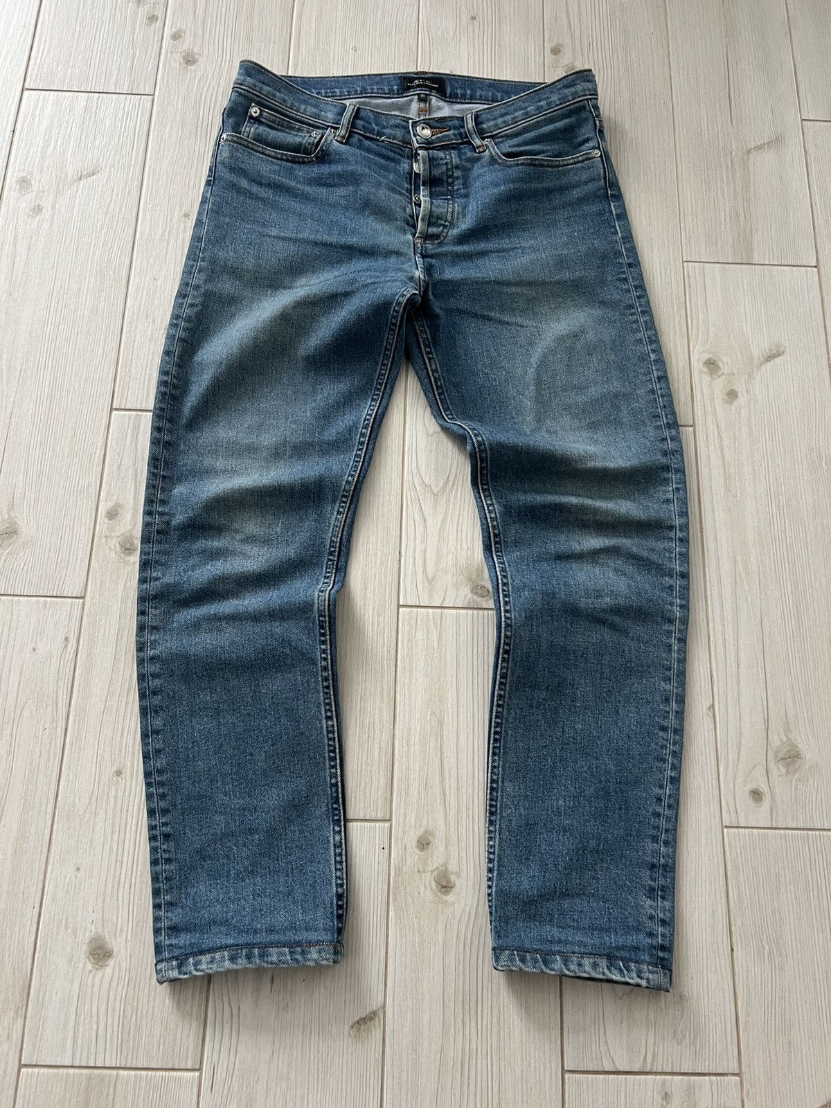 A.P.C. A.P.C Petit Standard Blue Jeans Pants Size 30 Size US 30 / EU 46 - 1 Thumbnail