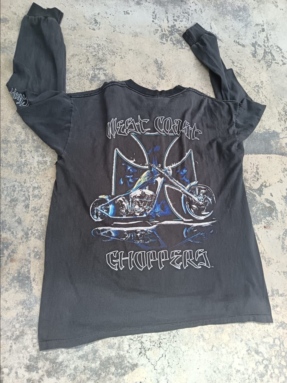 Vintage West Coast Choppers Rare Mooneyes Long Sleeve T | Grailed
