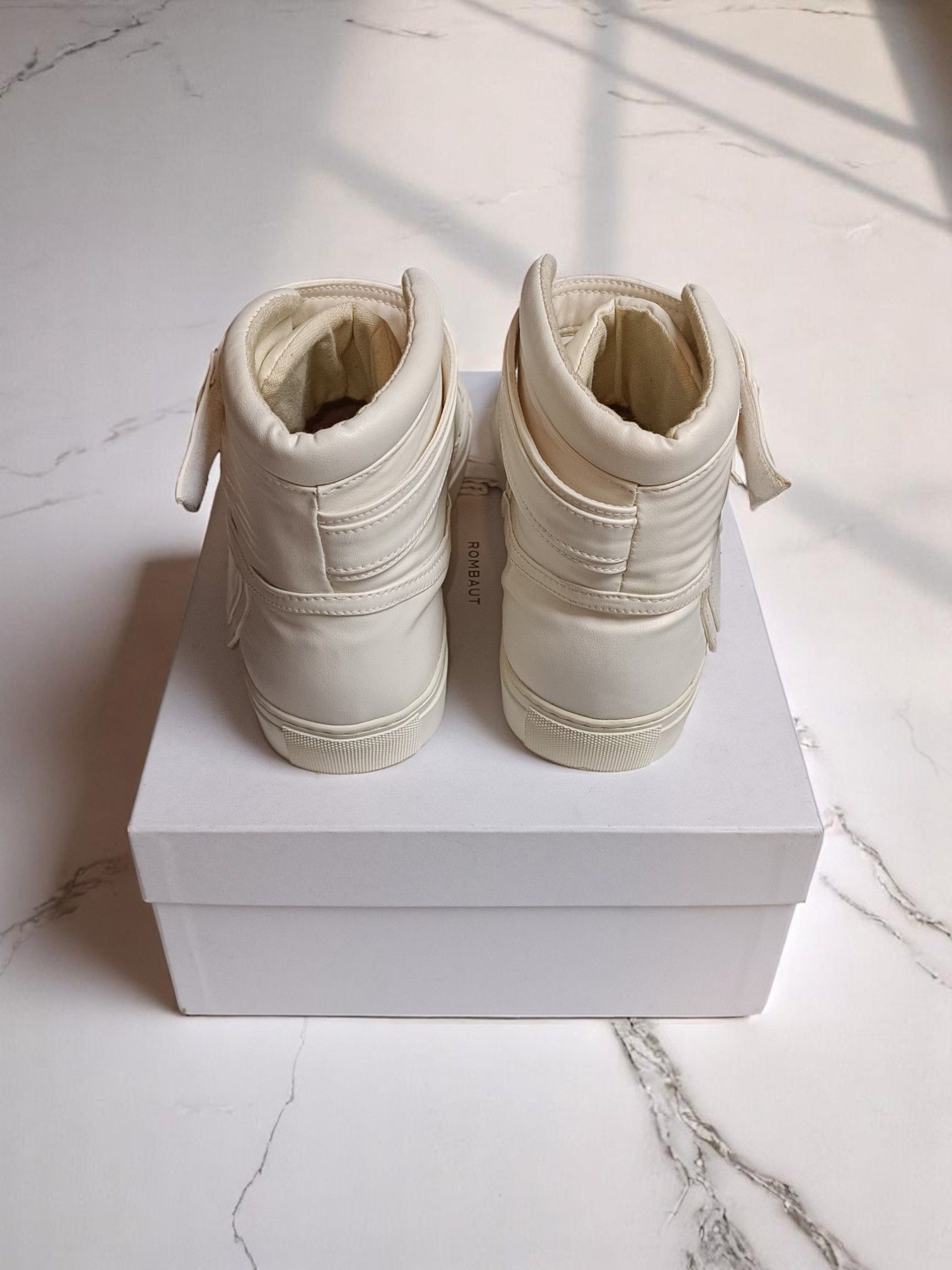 Rombaut Autumn/Winter 2015 'Mission' High-Top Vegan Leather Sneakers Size US 11 / EU 44 - 8 Thumbnail
