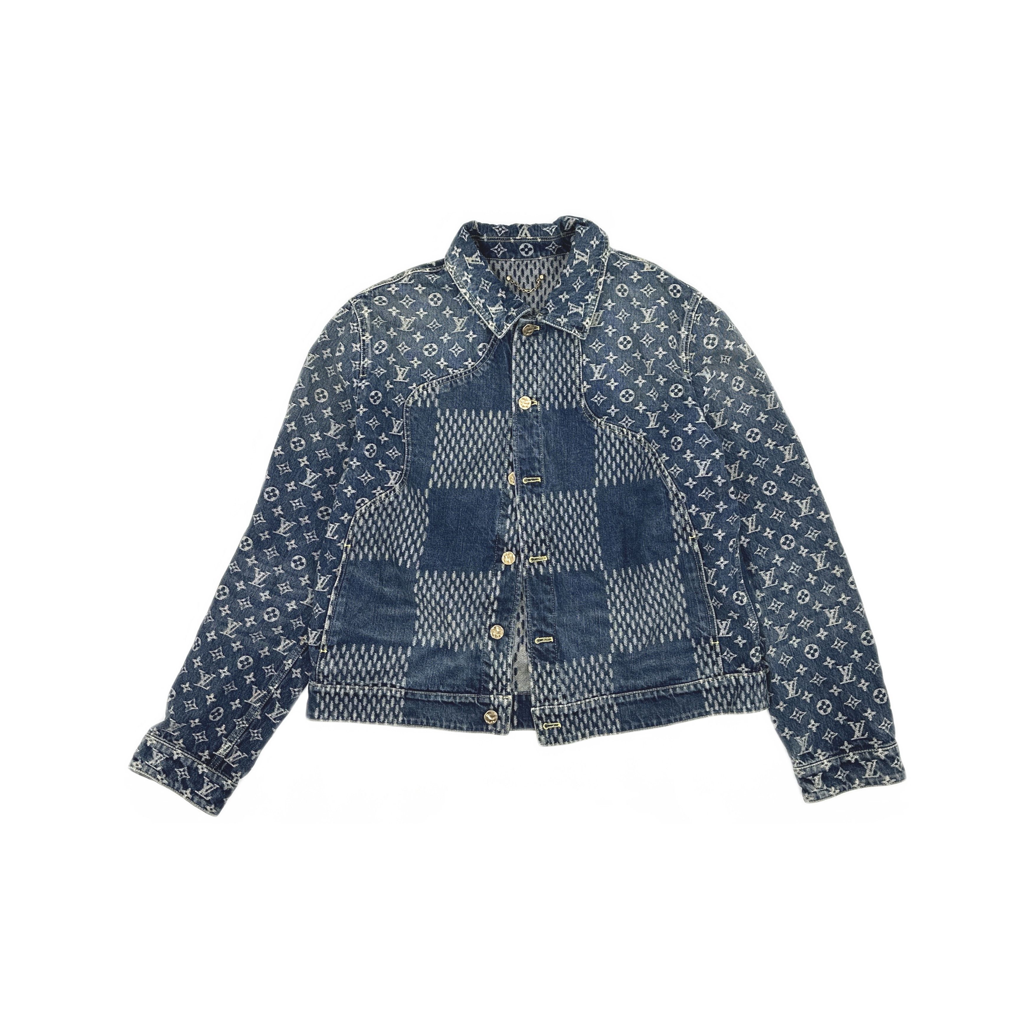 Louis Vuitton Louis Vuitton x Nigo Monogram Denim Jacket 54 Size US L / EU 52-54 / 3 - 1 Thumbnail