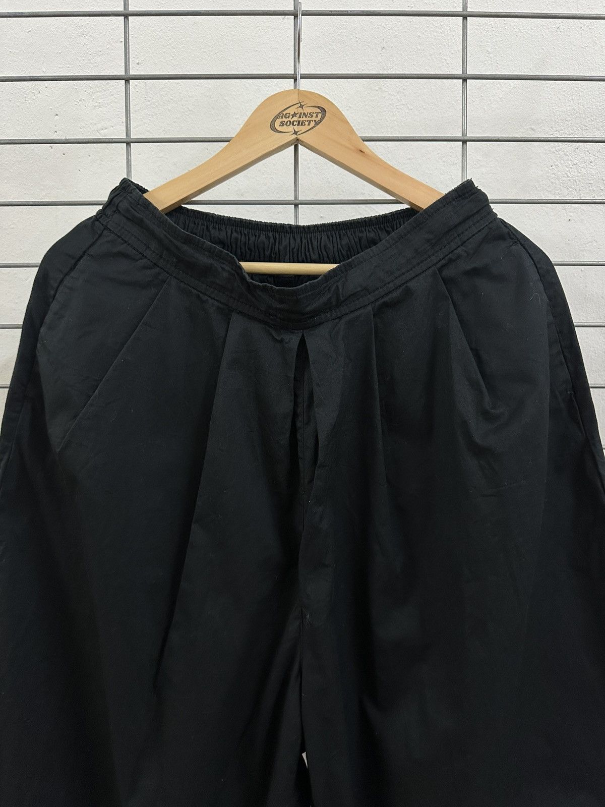 If Six Was Nine × Japanese Brand × Yohji Yamamoto Coen Pleated Wide Leg Yohji Yamamoto Hakama Balloon Pants Size US 32 / EU 48 - 3 Thumbnail