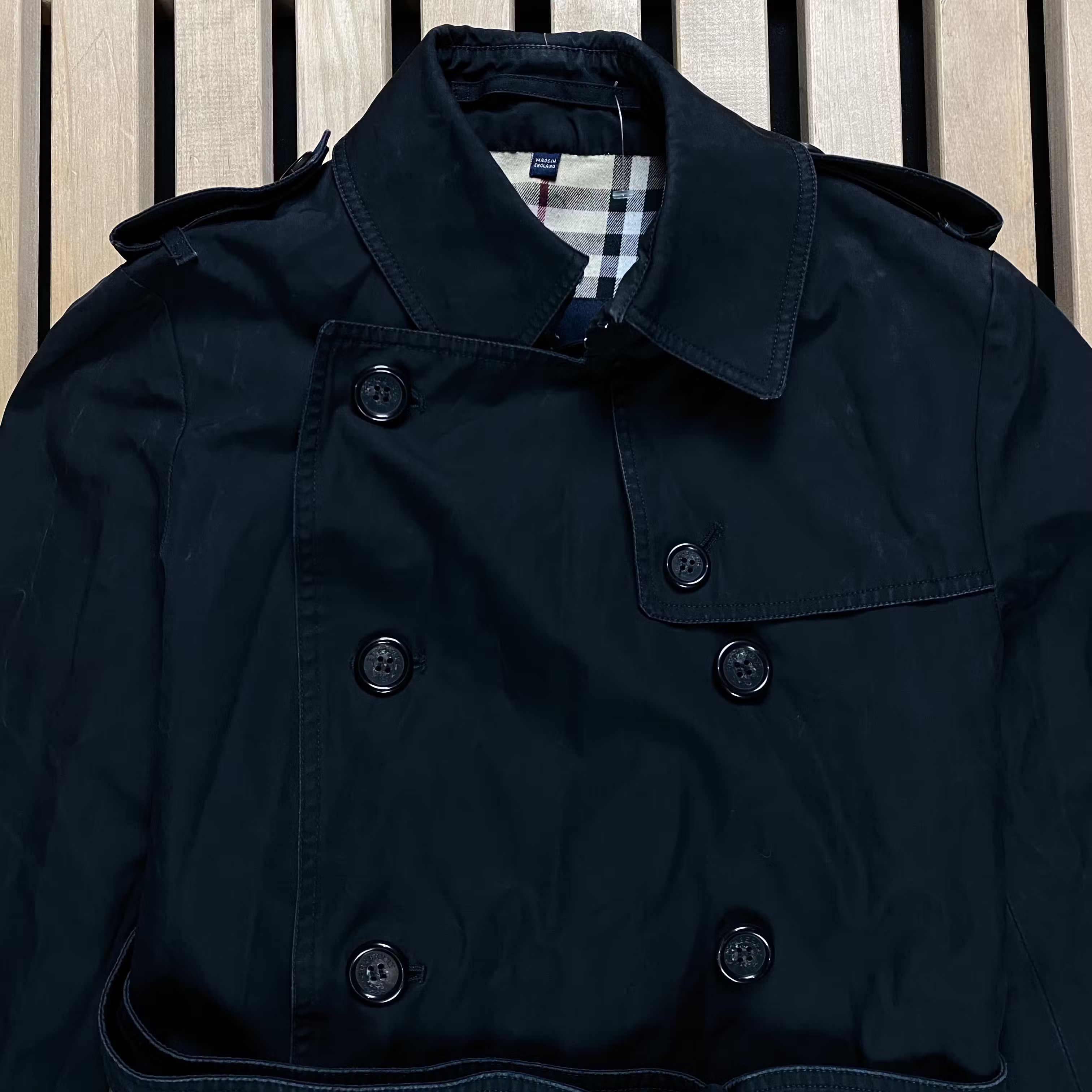Burberry Womens Trench Jacket Burberry London Size 6 Size M / US 6-8 / IT 42-44 - 2 Thumbnail
