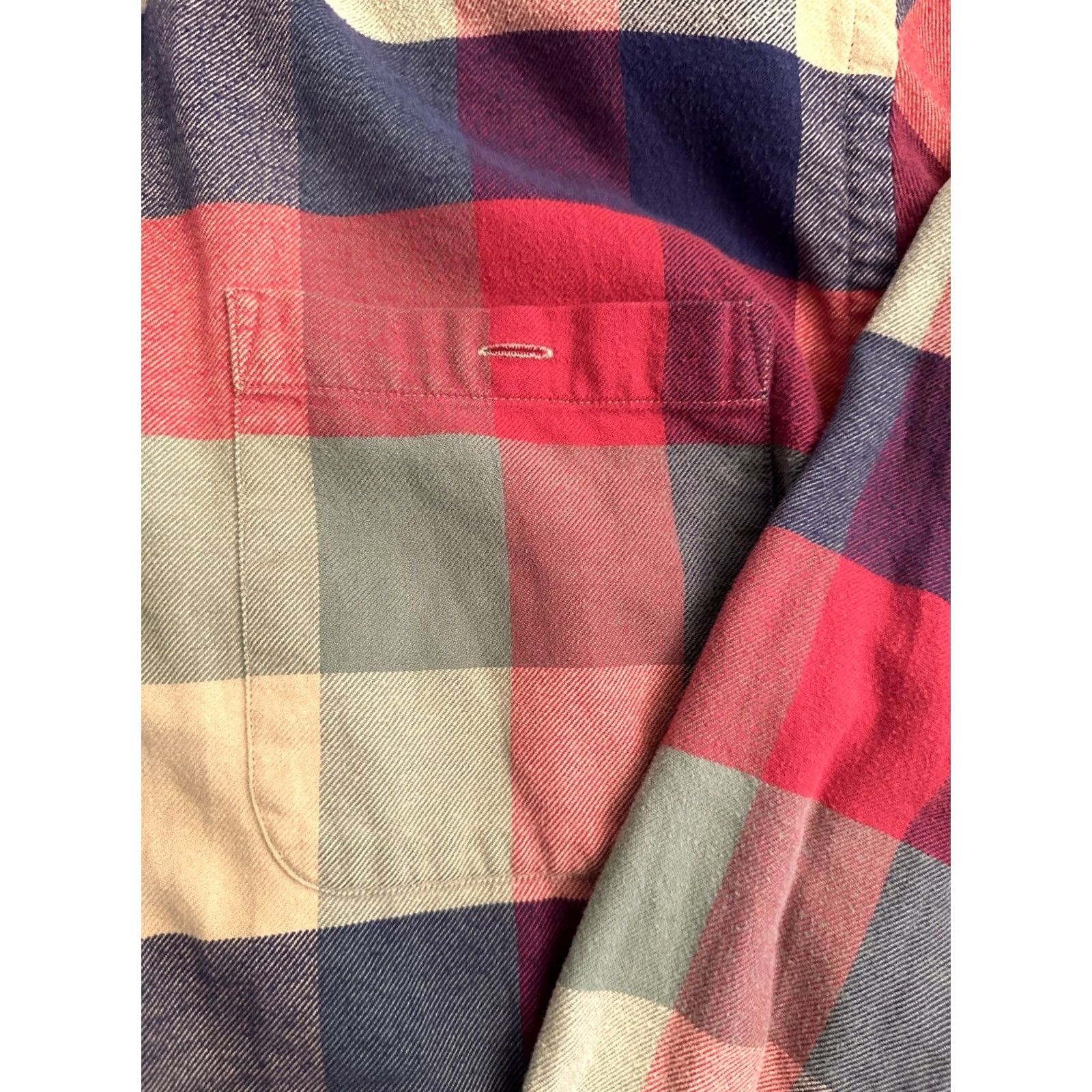 Orvis Orvis Flannel Shirt Men Medium Long Sleeve Button Up Cotton Plaid Multicolor Red Tan Green Classic Western Cowboy Hipster Outdoor Modern Ranch Size US M / EU 48-50 / 2 - 2 Thumbnail