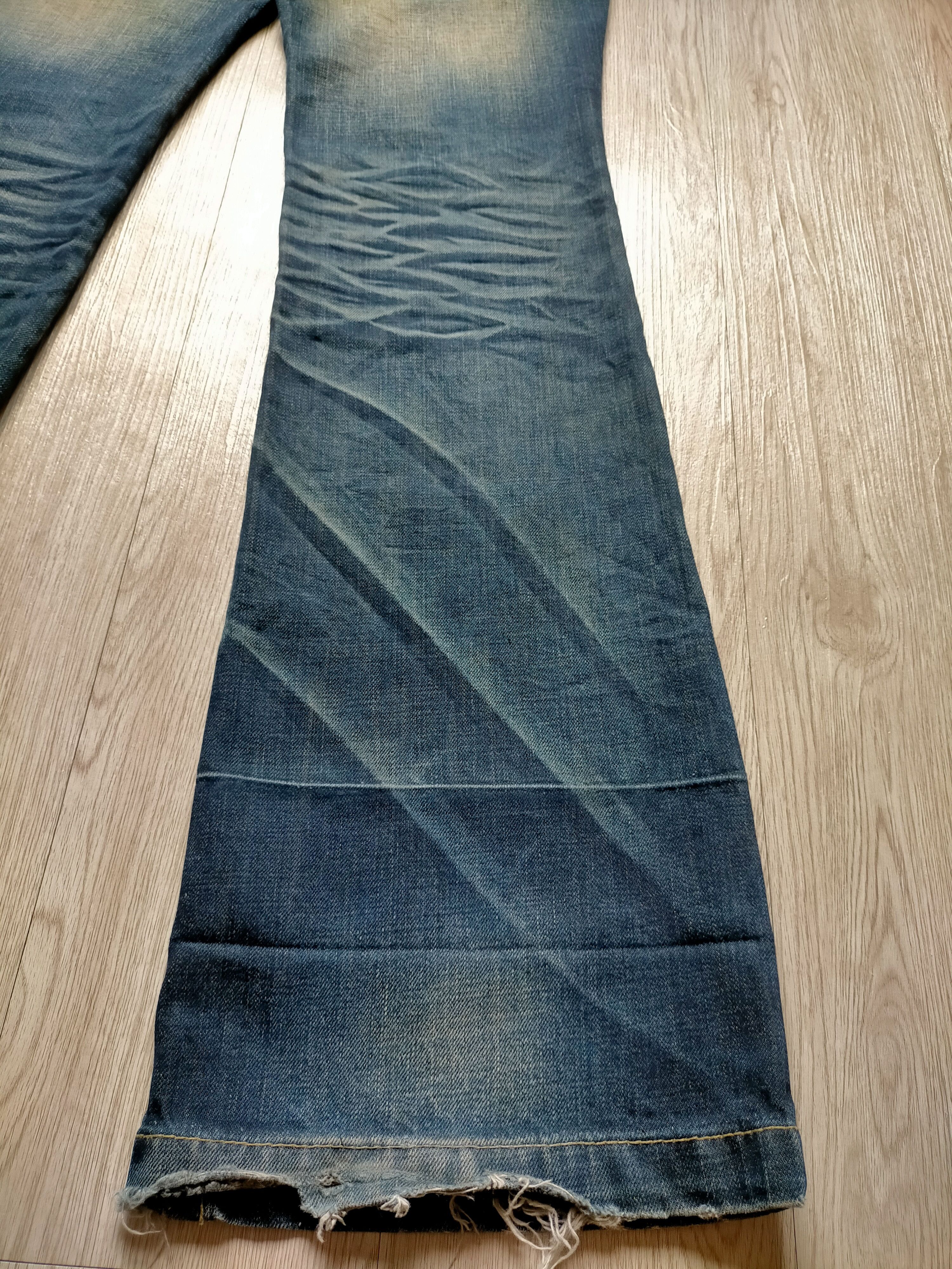 If Six Was Nine Flare Jeans Lolita Embroidered Multizipped Boot cut Denim Size US 33 - 16 Thumbnail