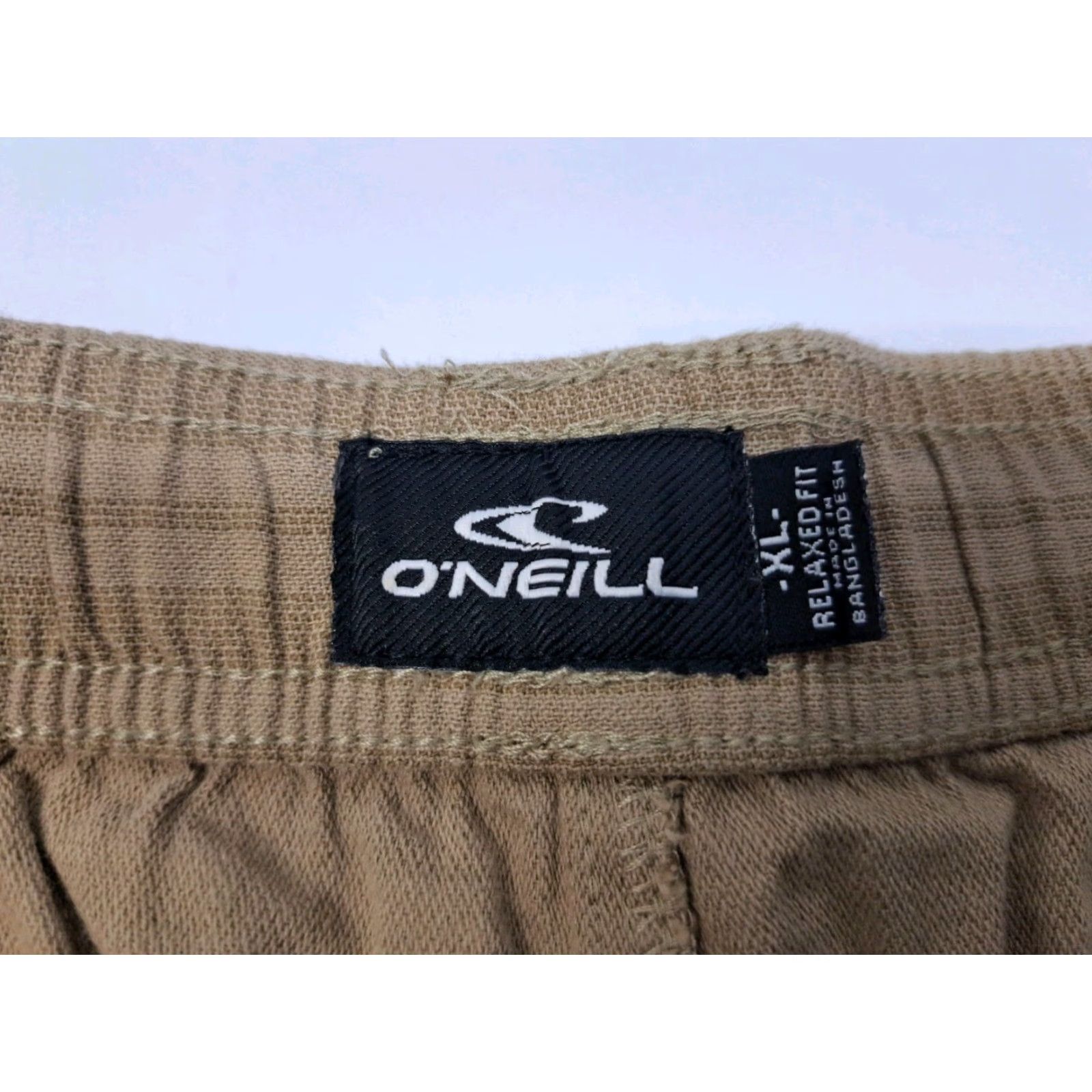 O'Neill NWT O'Neill Bermuda Shorts Striped Brown XL Men's Drawstring Pockets 7in Relaxed Beach Casual Pants Shorts Size US 36 / EU 52 - 4 Thumbnail